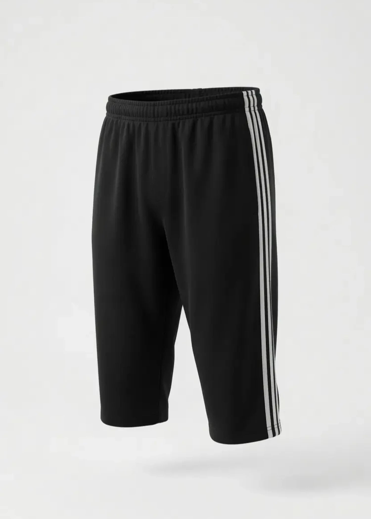 cotton jersey Shorts in Black