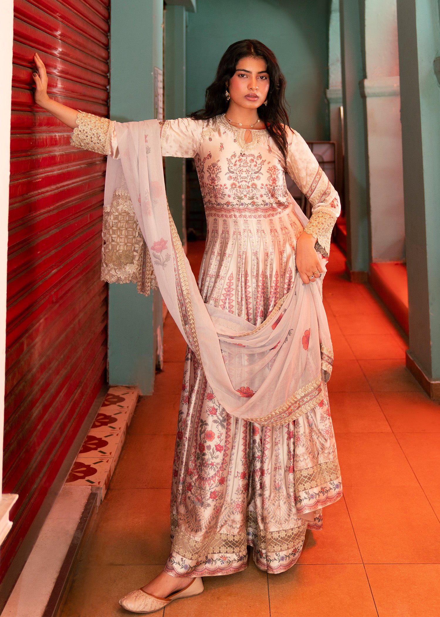 charmuse/shamooz Maxi in Ivory