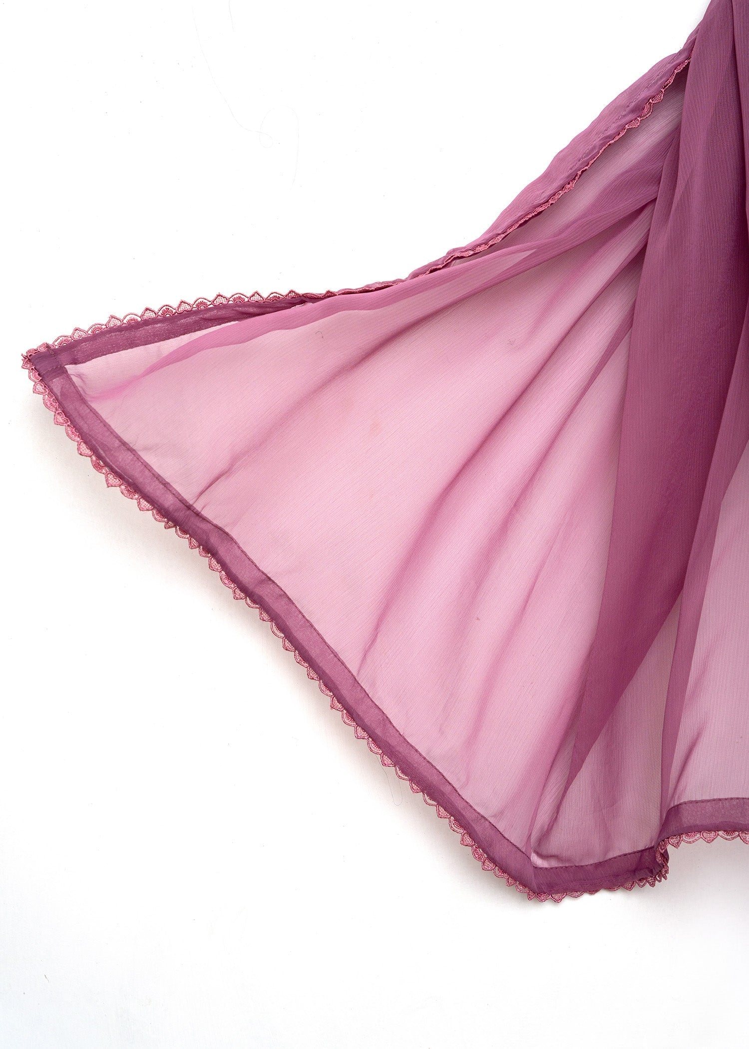 Dupatta in Zinnia pink