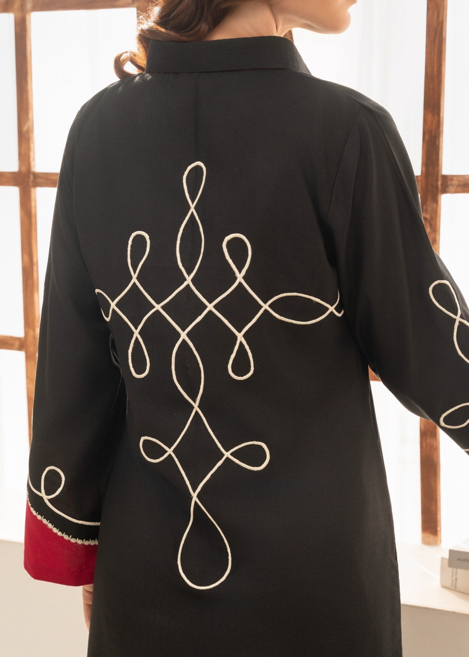 dhanak Co Ord Sets in Black