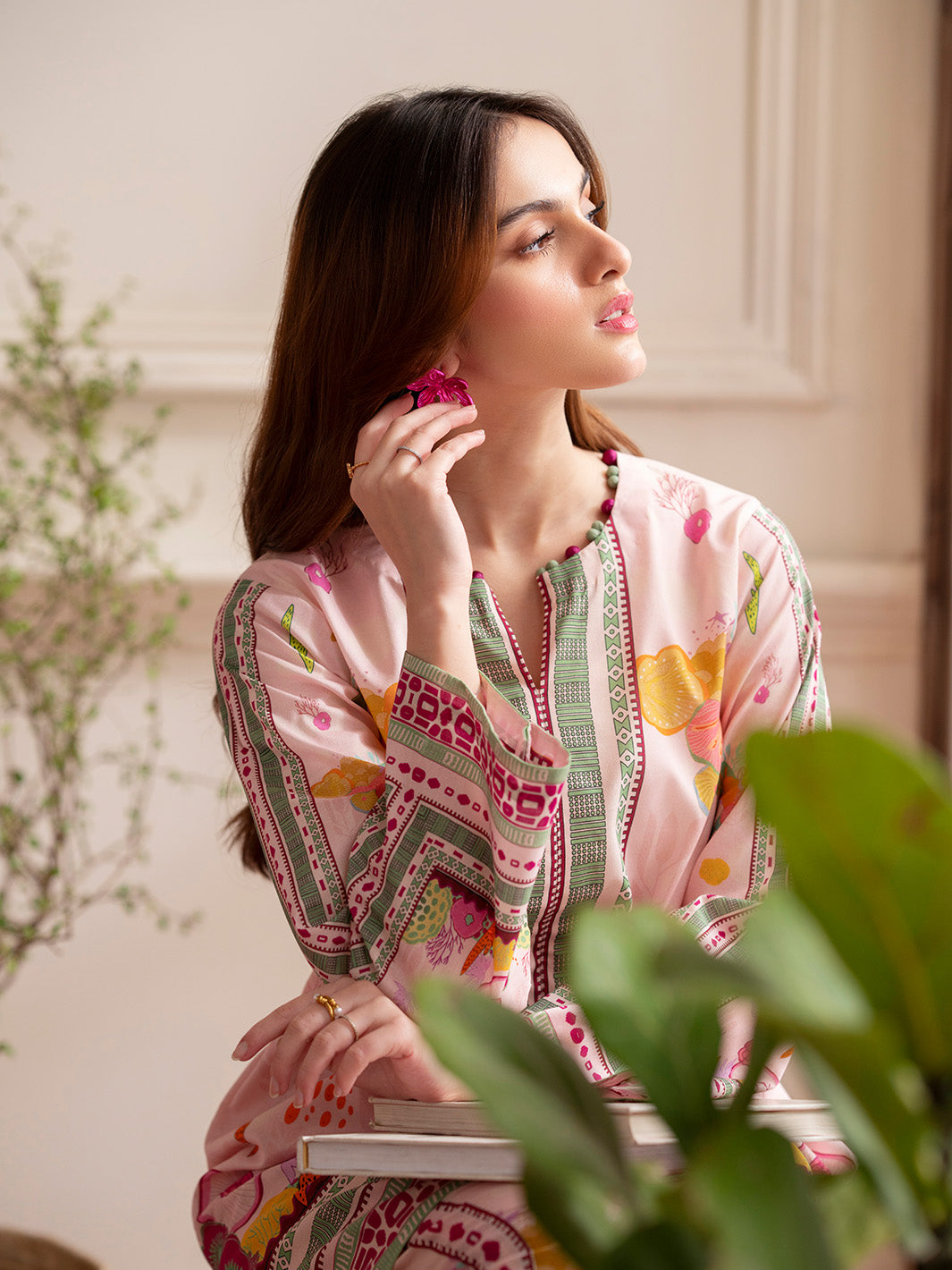 Noir 2PC Lawn – N-07