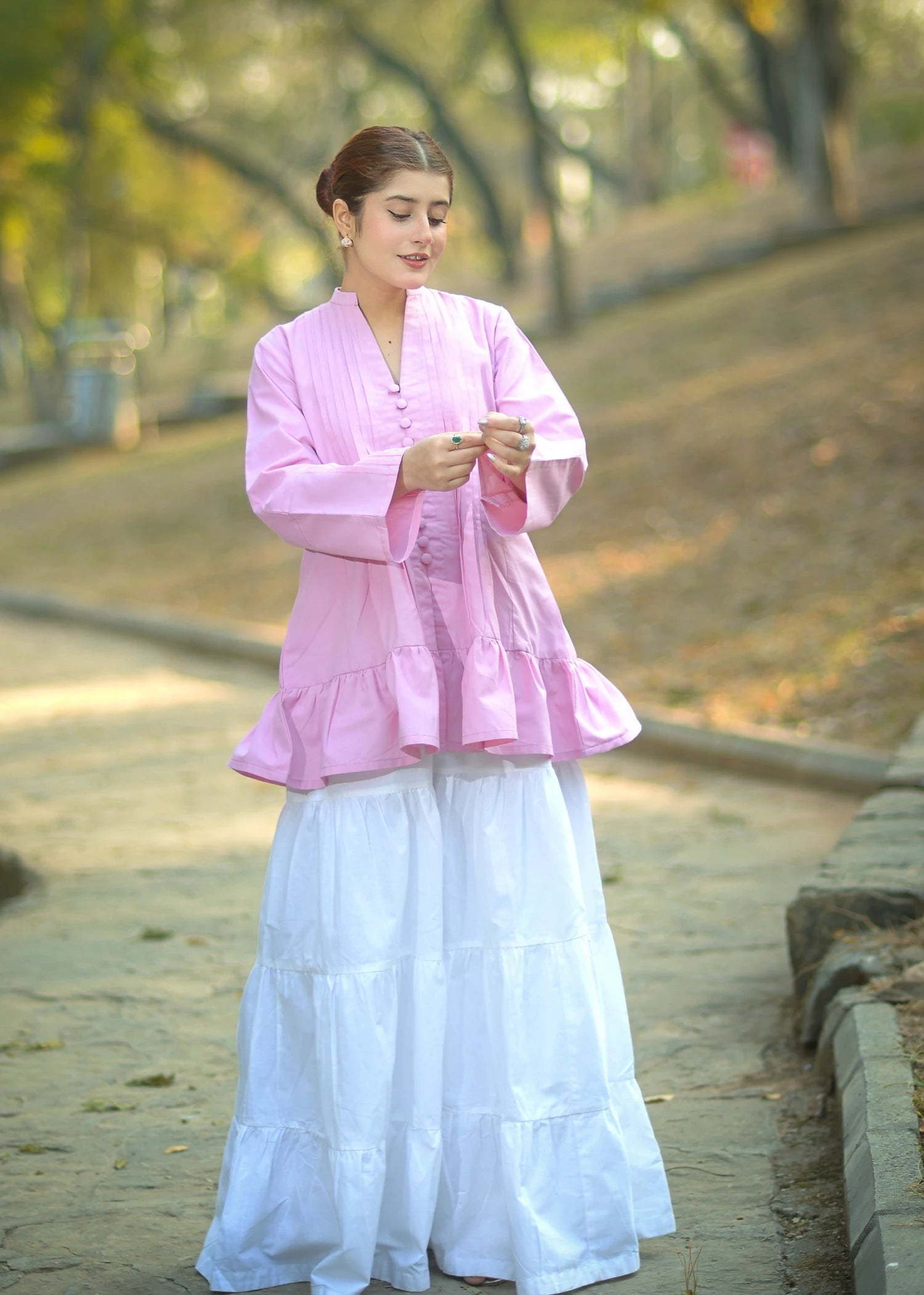 cotton Top in Pink