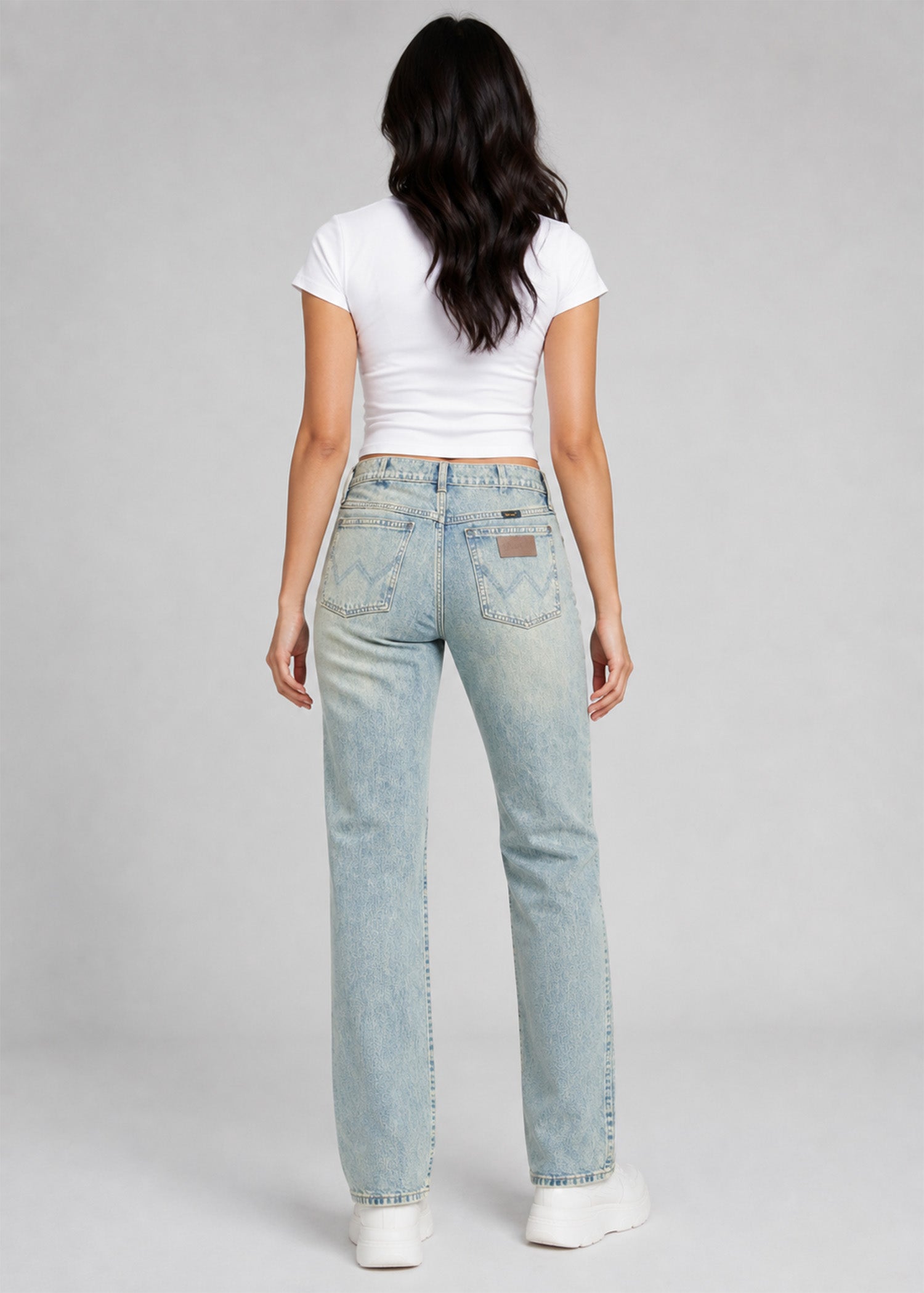 denim Jeans in Light cyan