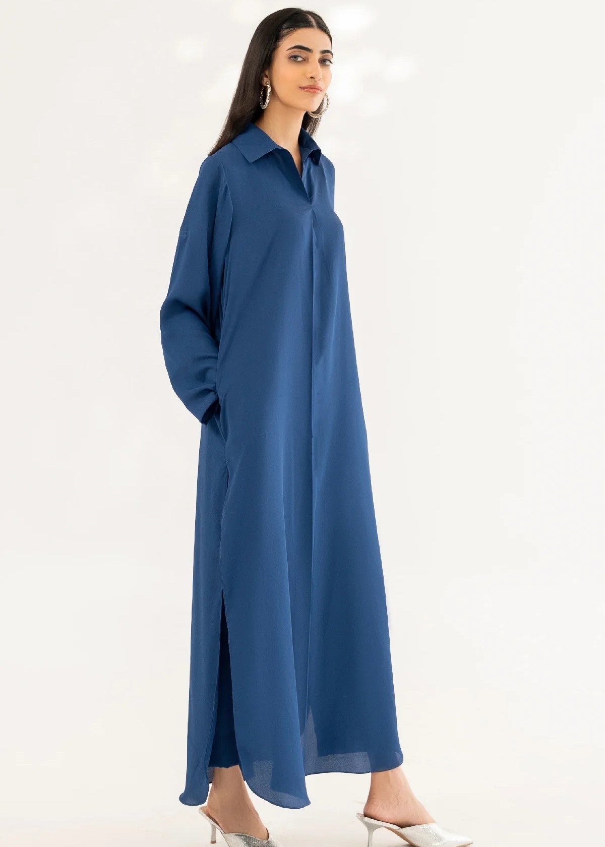 georgette Co ord Sets in Navy blue
