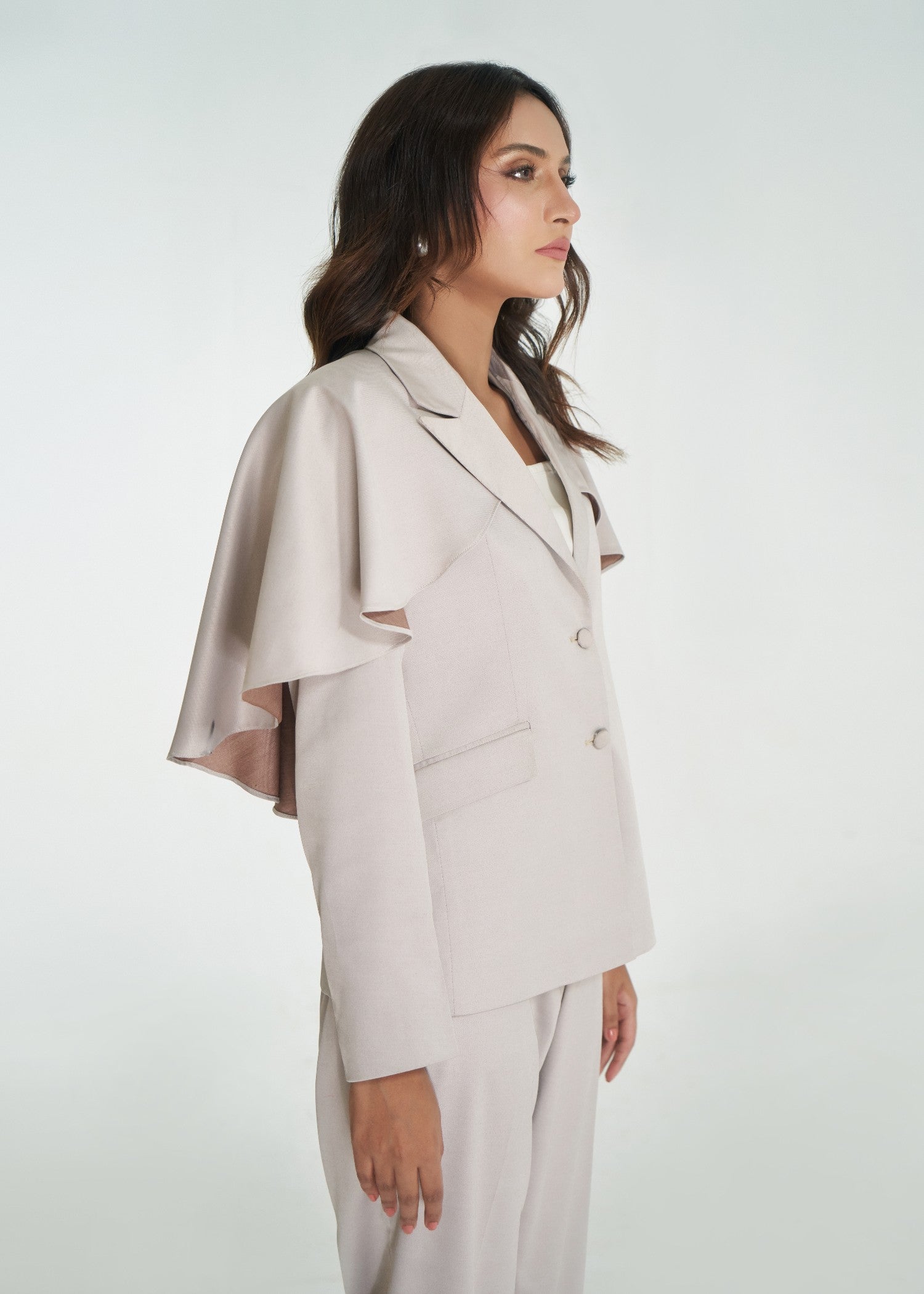 tropical Suits in Ivory