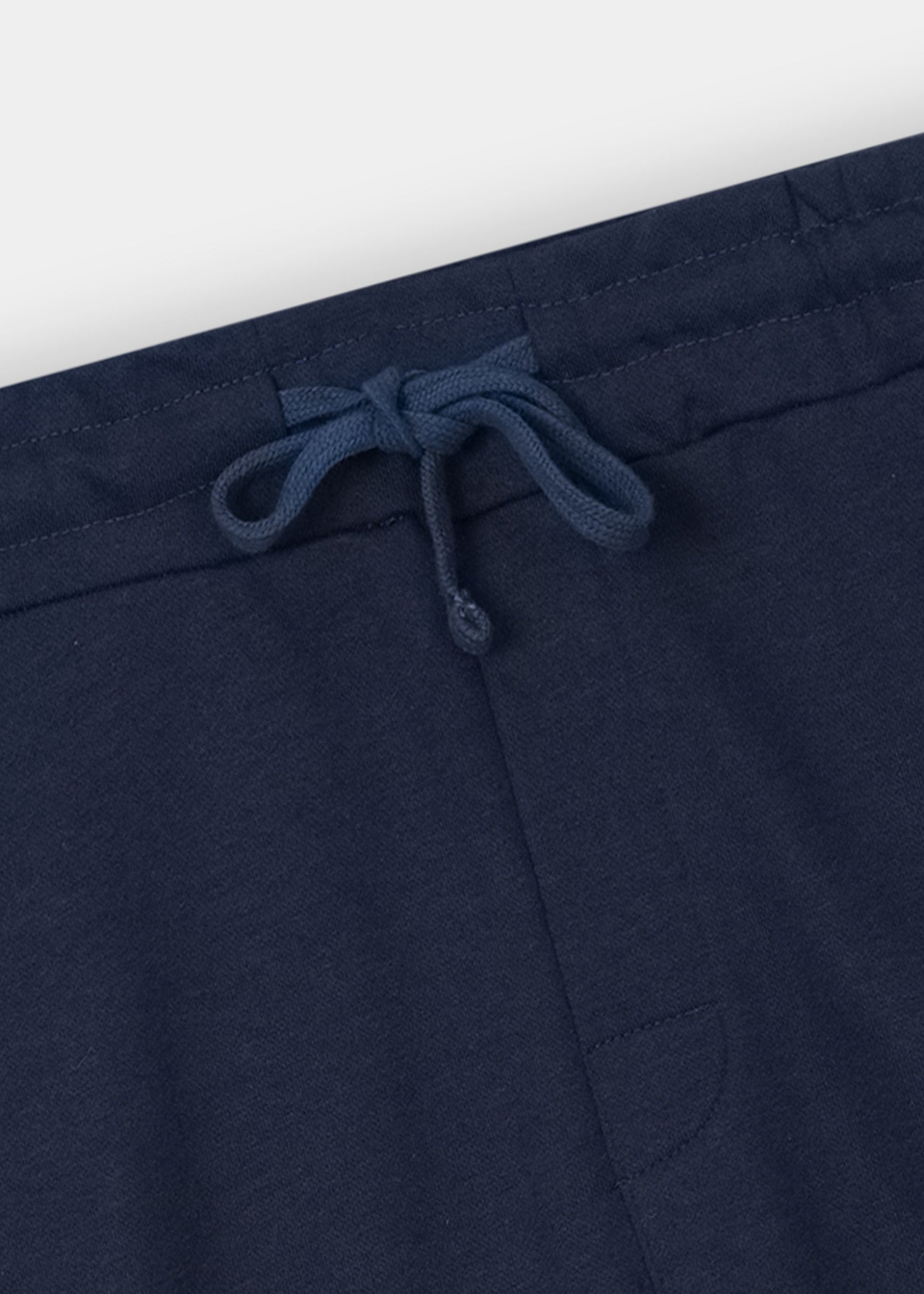 interlock knit Shorts in Navy blue