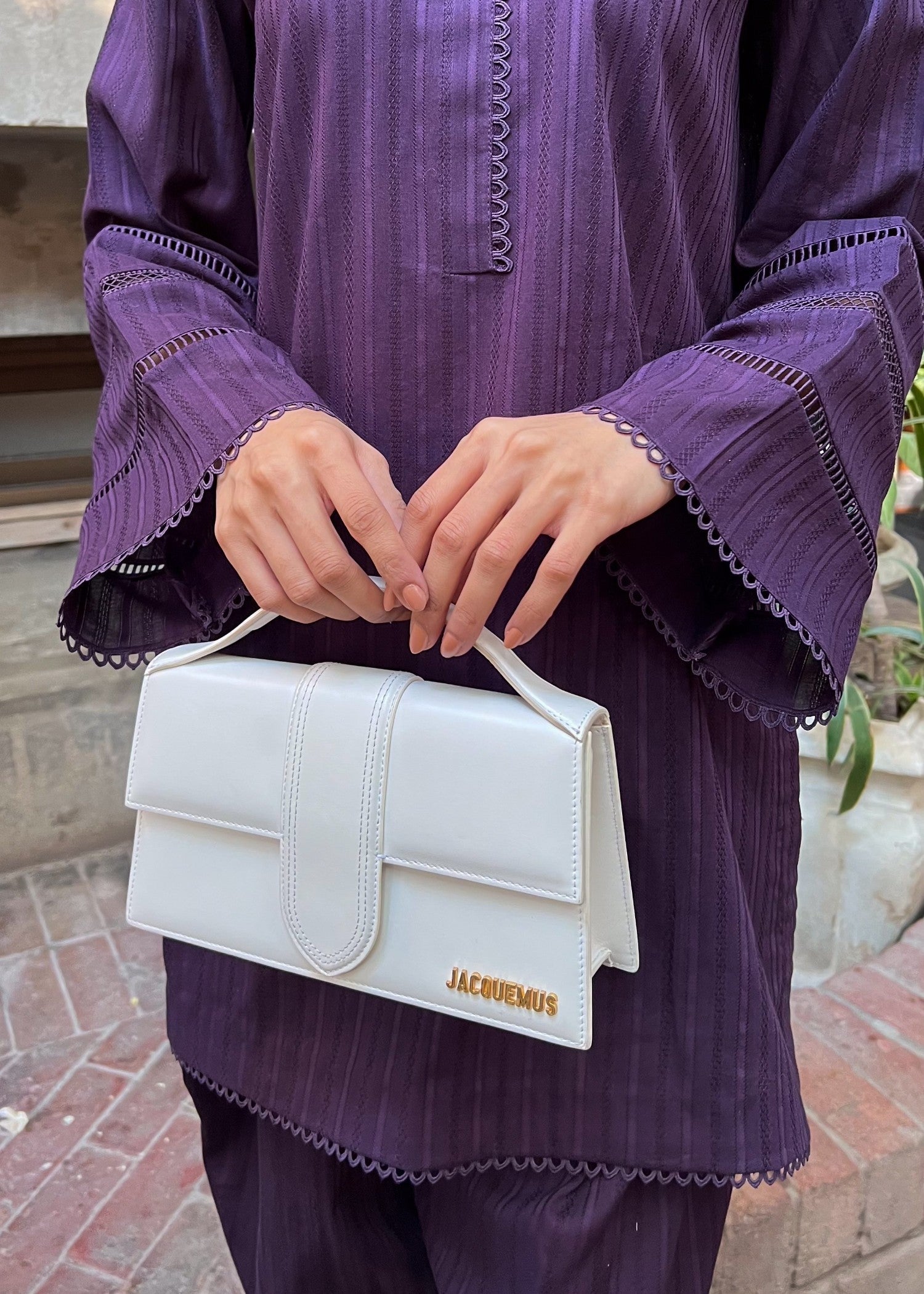 leno kara Co Ord Sets in Purple