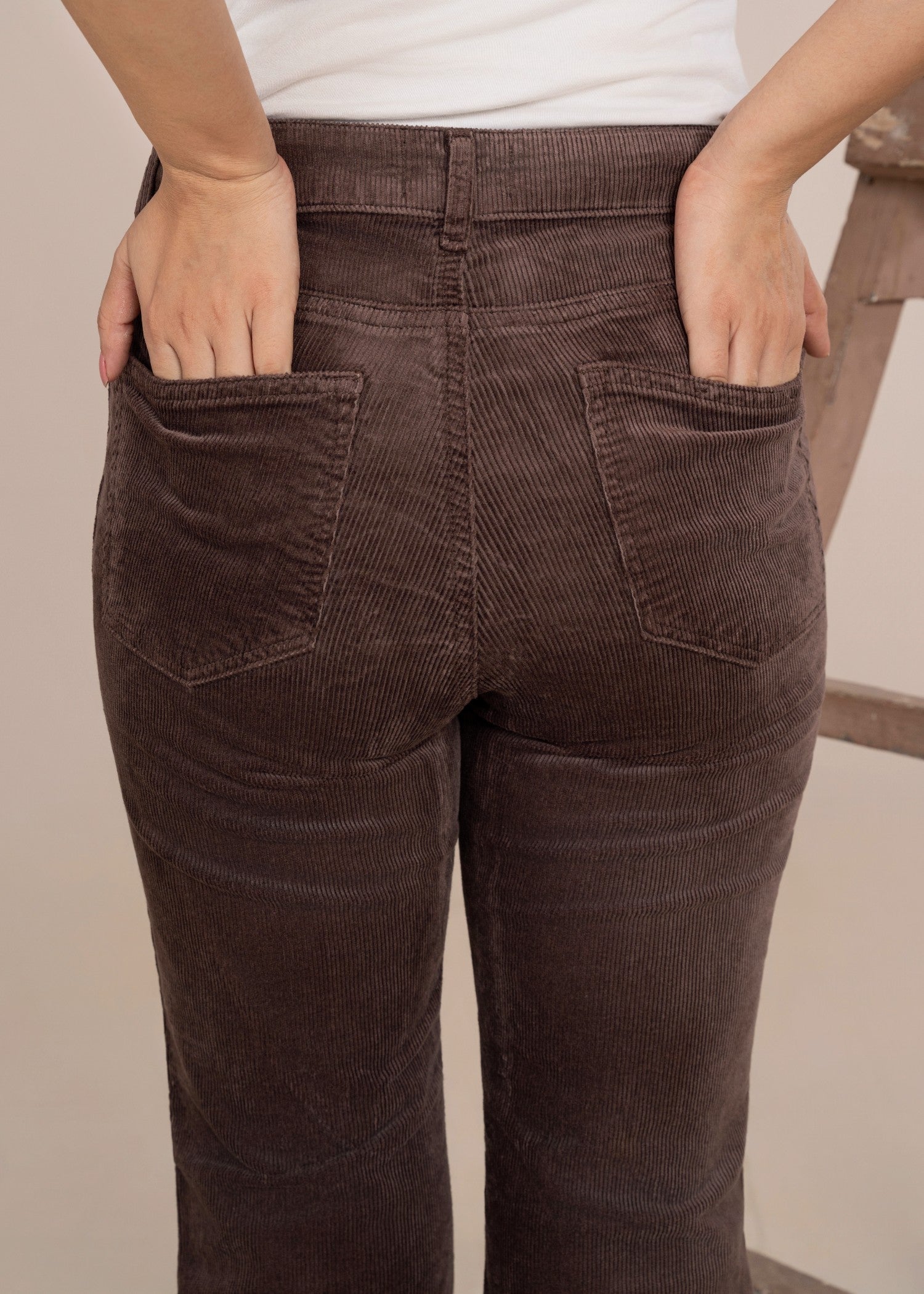 corduroy Pants in Brown