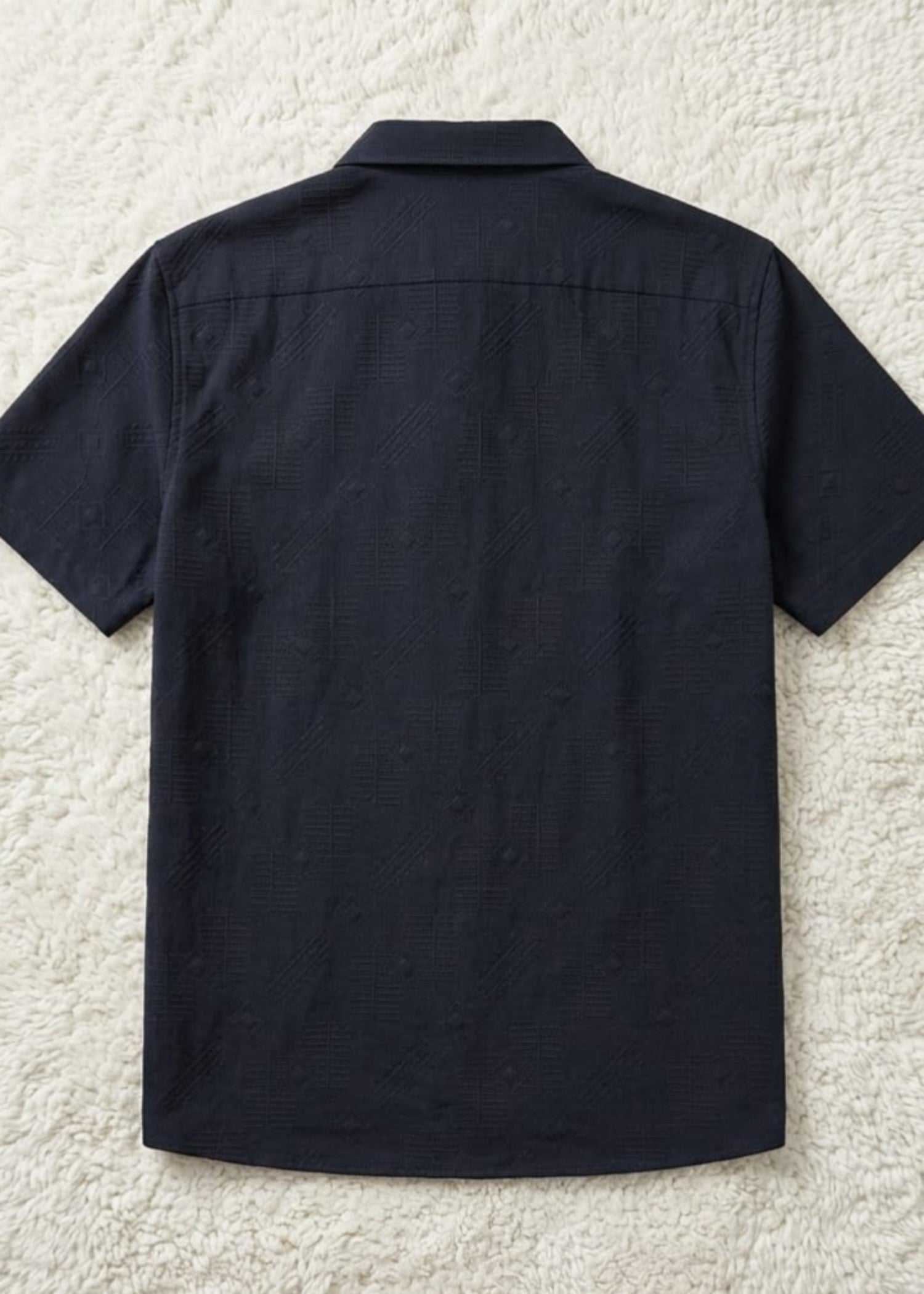 cotton Casual Shirt in Dark grey