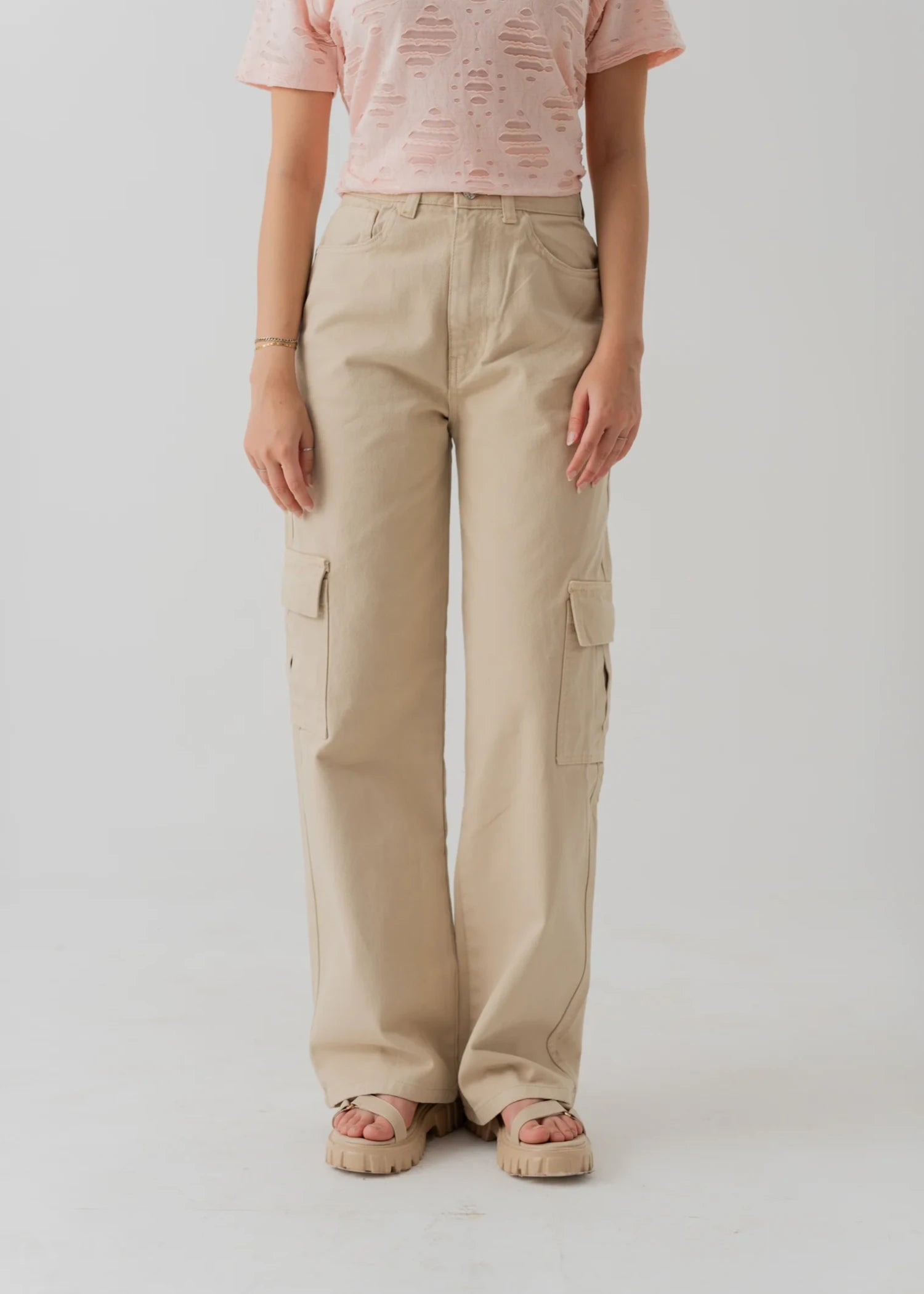 denim Jeans in Ivory