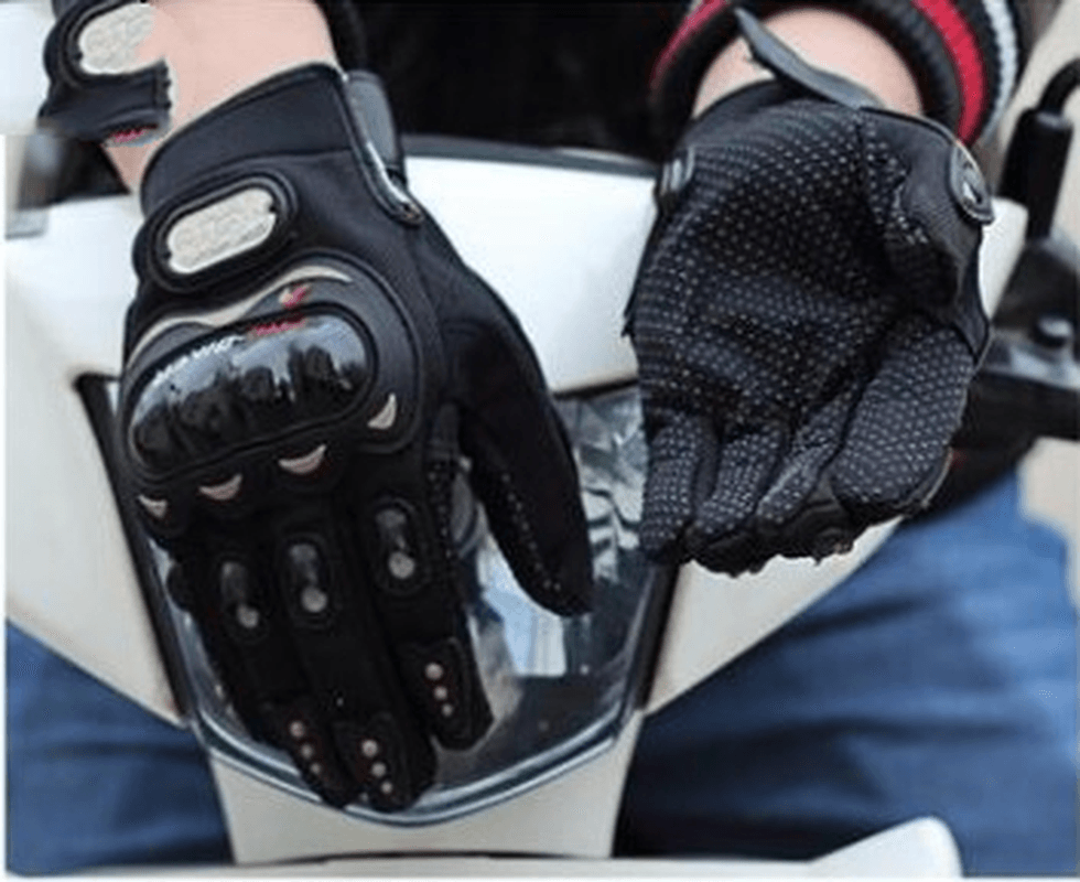 Gloves Knight Male Full Finger Protective Shell Anti-Fall Touch Screen Breathable