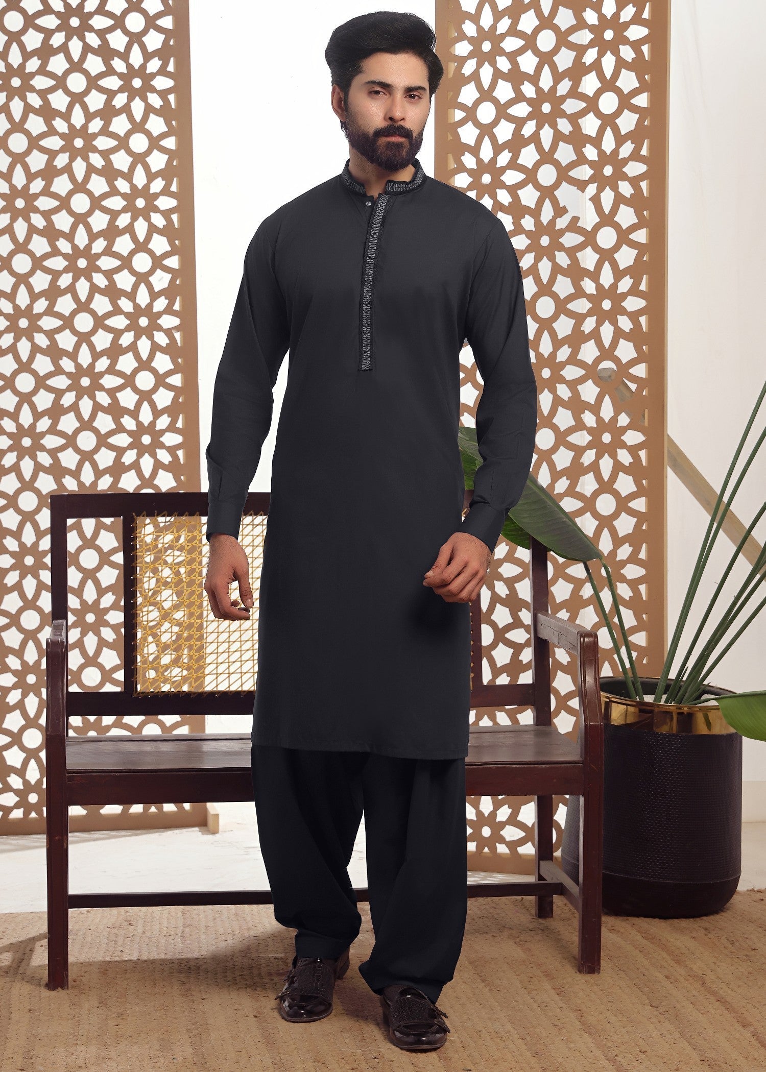 wash & wear Waistcoat in Grey