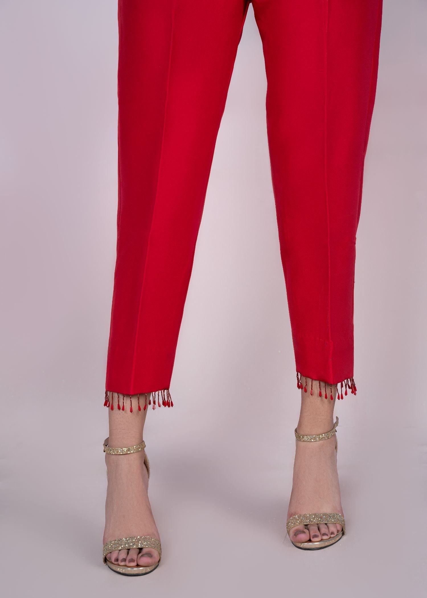banarsi Trousers in Red