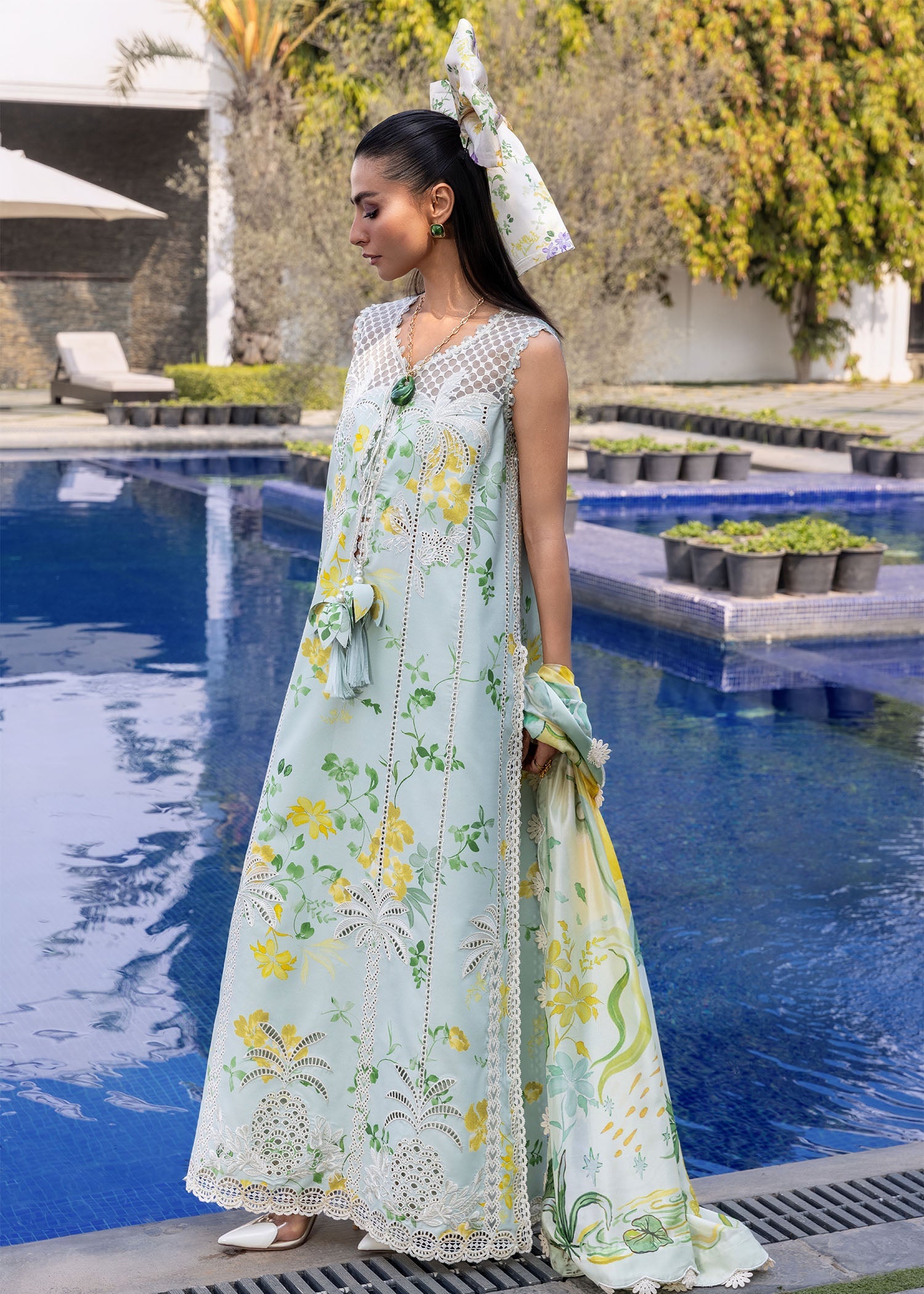 Flow Luxury Lawn – TROPIC TEASE - D4B