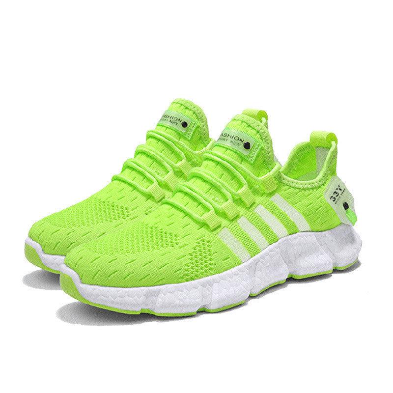 Fashion Low-top Popcorn Bottom Summer Mesh Breathable Casual Shoes