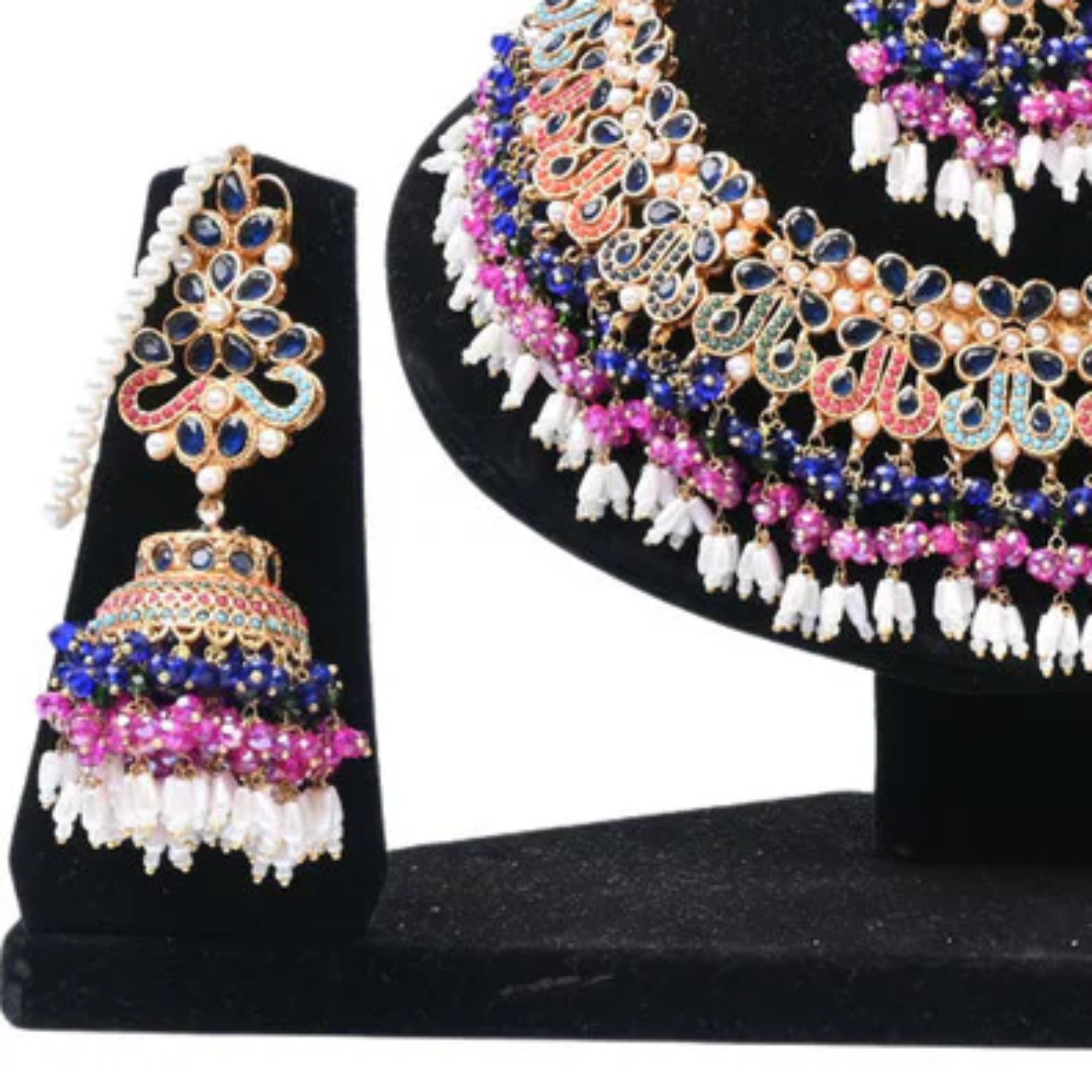 Choker in Multi Color by - Trendy Women Choker KGG2989