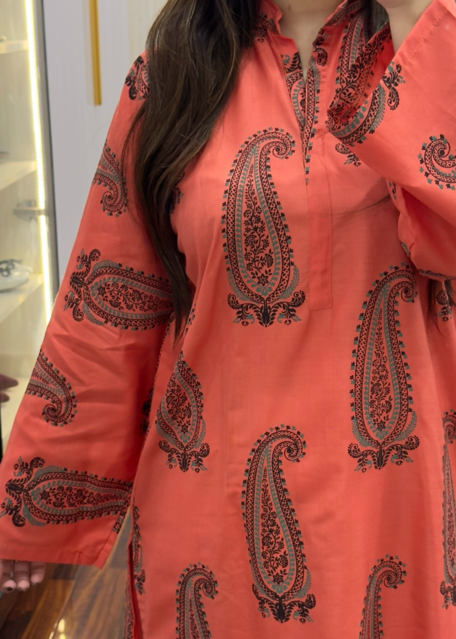 linen Co Ord Sets in Watermelon pink