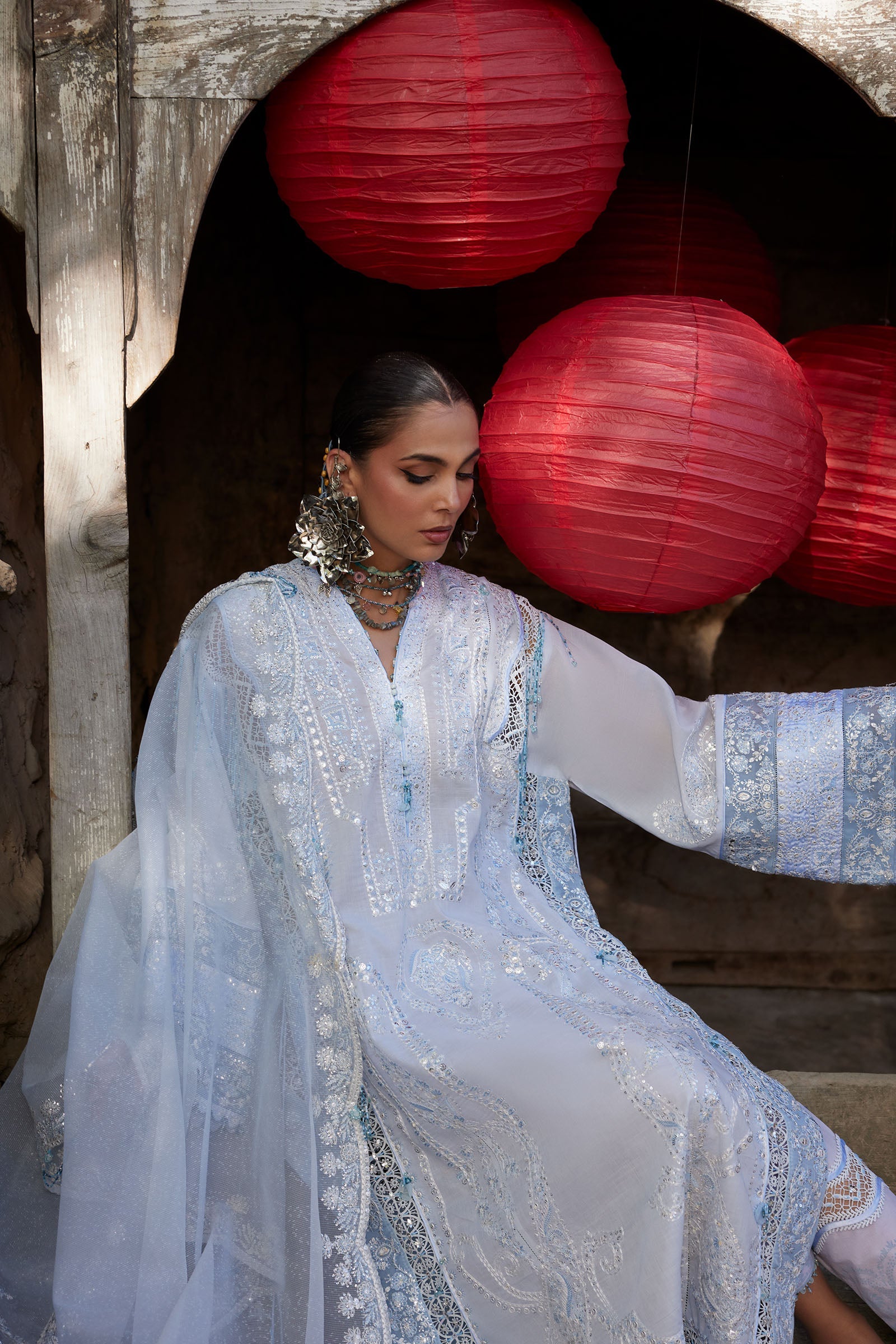 Kashmee Luxury Eid Lawn – ROUHAAN (EL26-04 A)