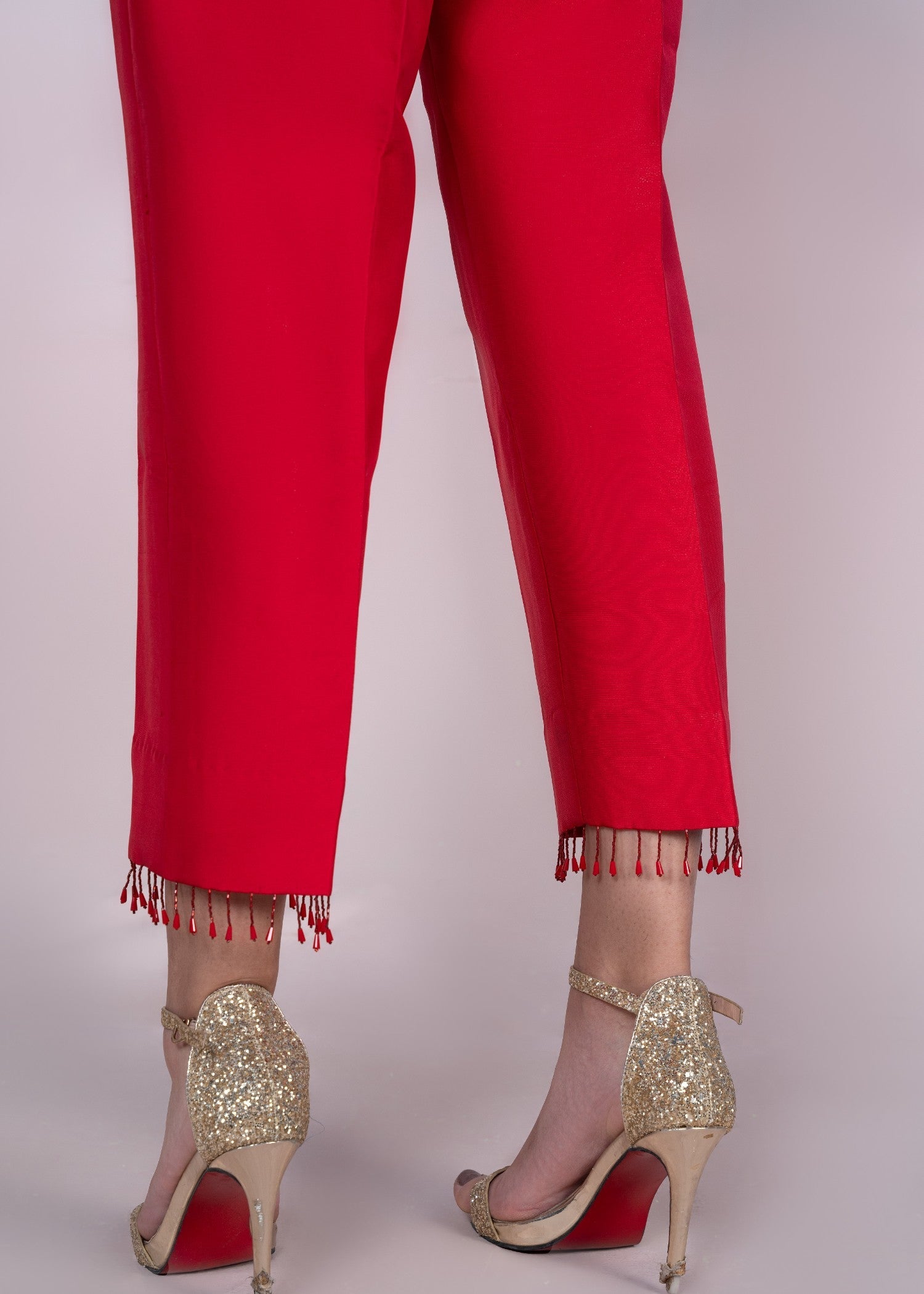 banarsi Trousers in Red