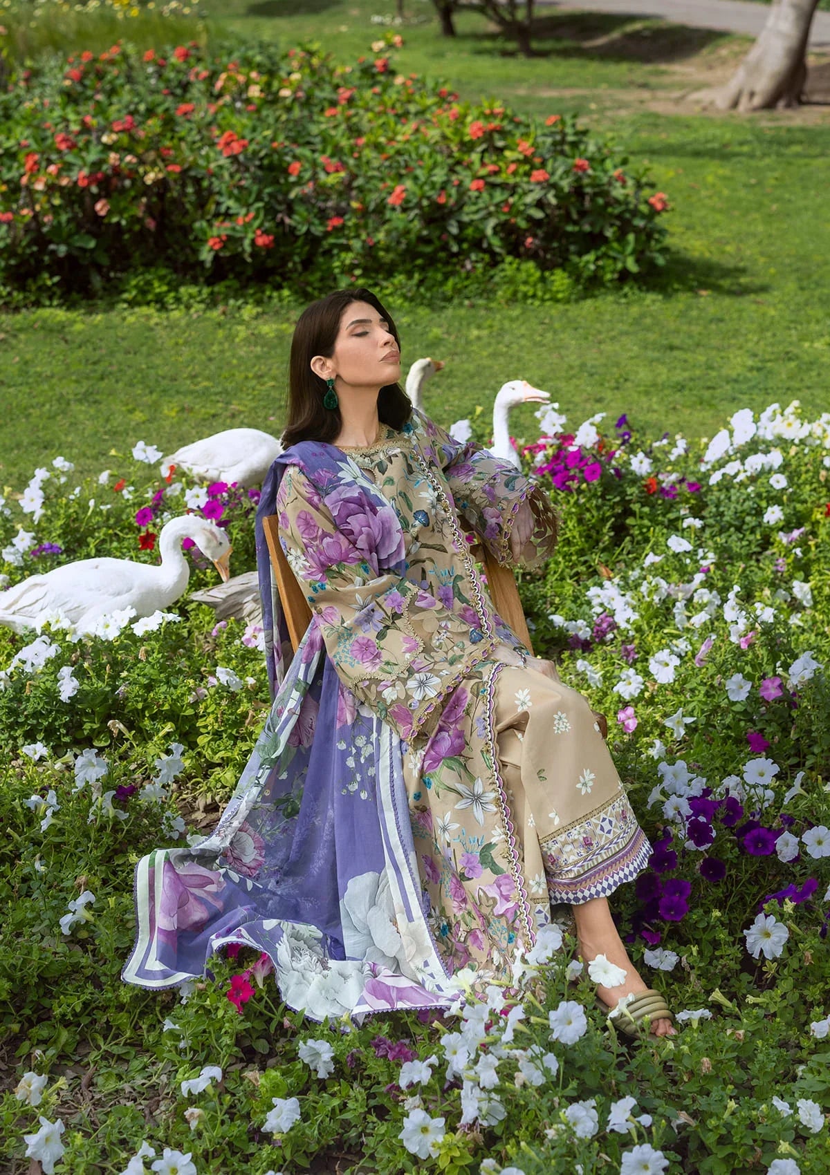 Bridgerton Prints Lawn – EPB-4A GIARDINO