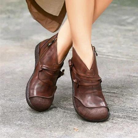 New women's shoes woolen women's leather boots