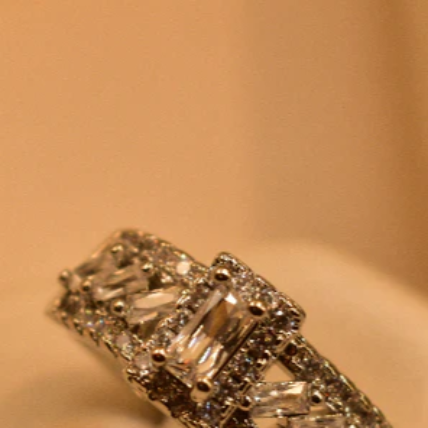 Ring in White Color by - Trendy Women Ring AKL3587