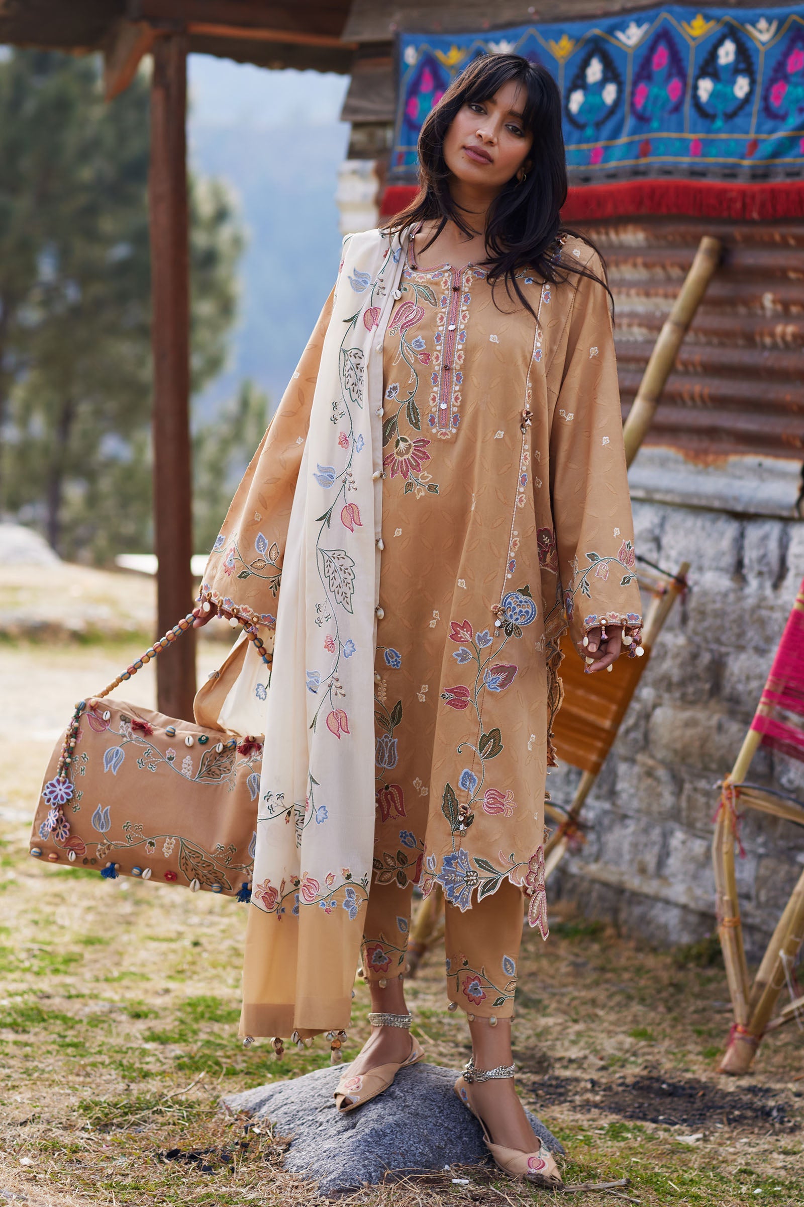 Festive Luxury Lawn – ZL26-07A