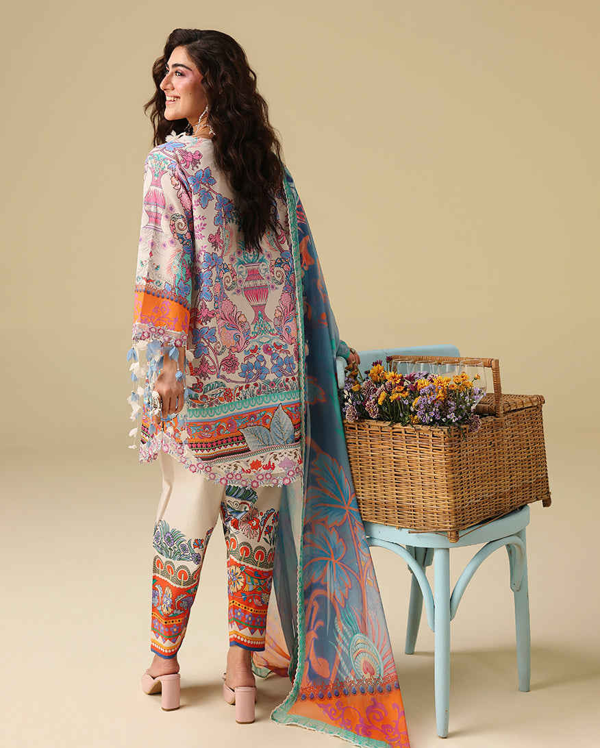 Hemline Soleil Prints Lawn – Eden Whisper