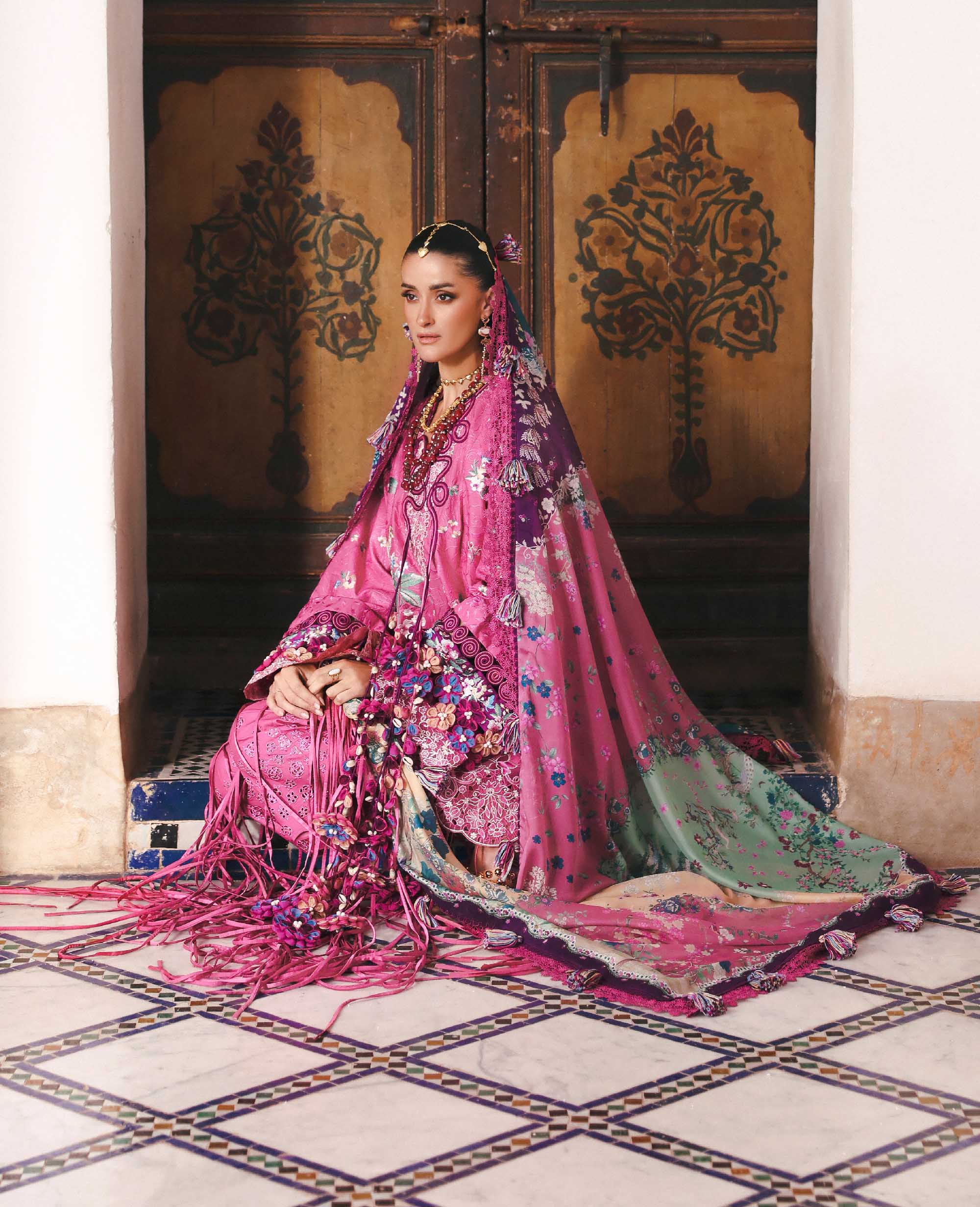 Republic Reine Eid Luxury Lawn – Aria