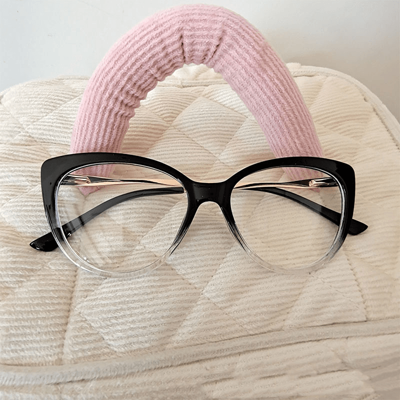 Metal Cross Flat Mirror - Fashionable Butterfly Frame Glasses in Multiple Colors