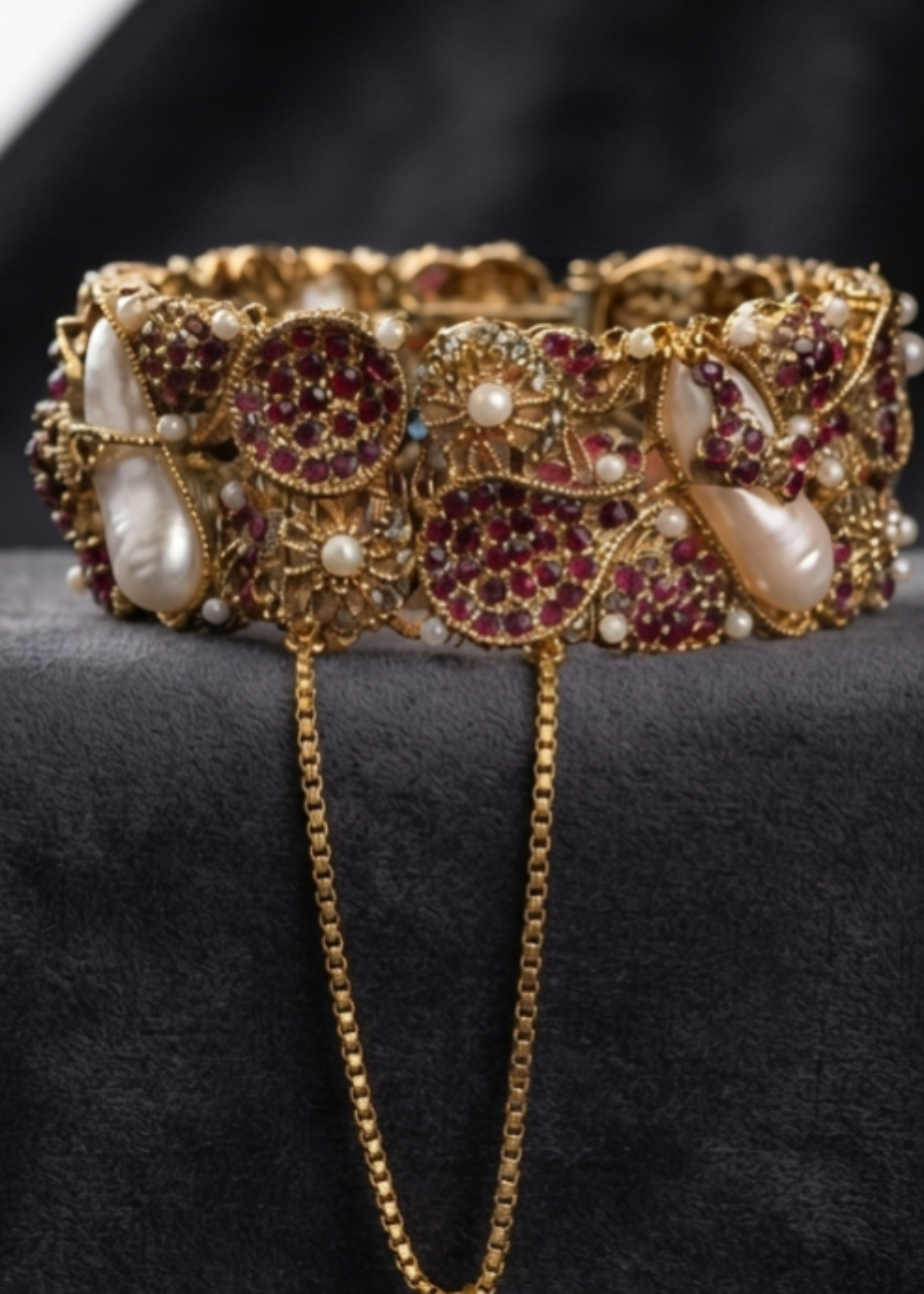 Bangles in Red Color by - Trendy Women Bangles AEC7820