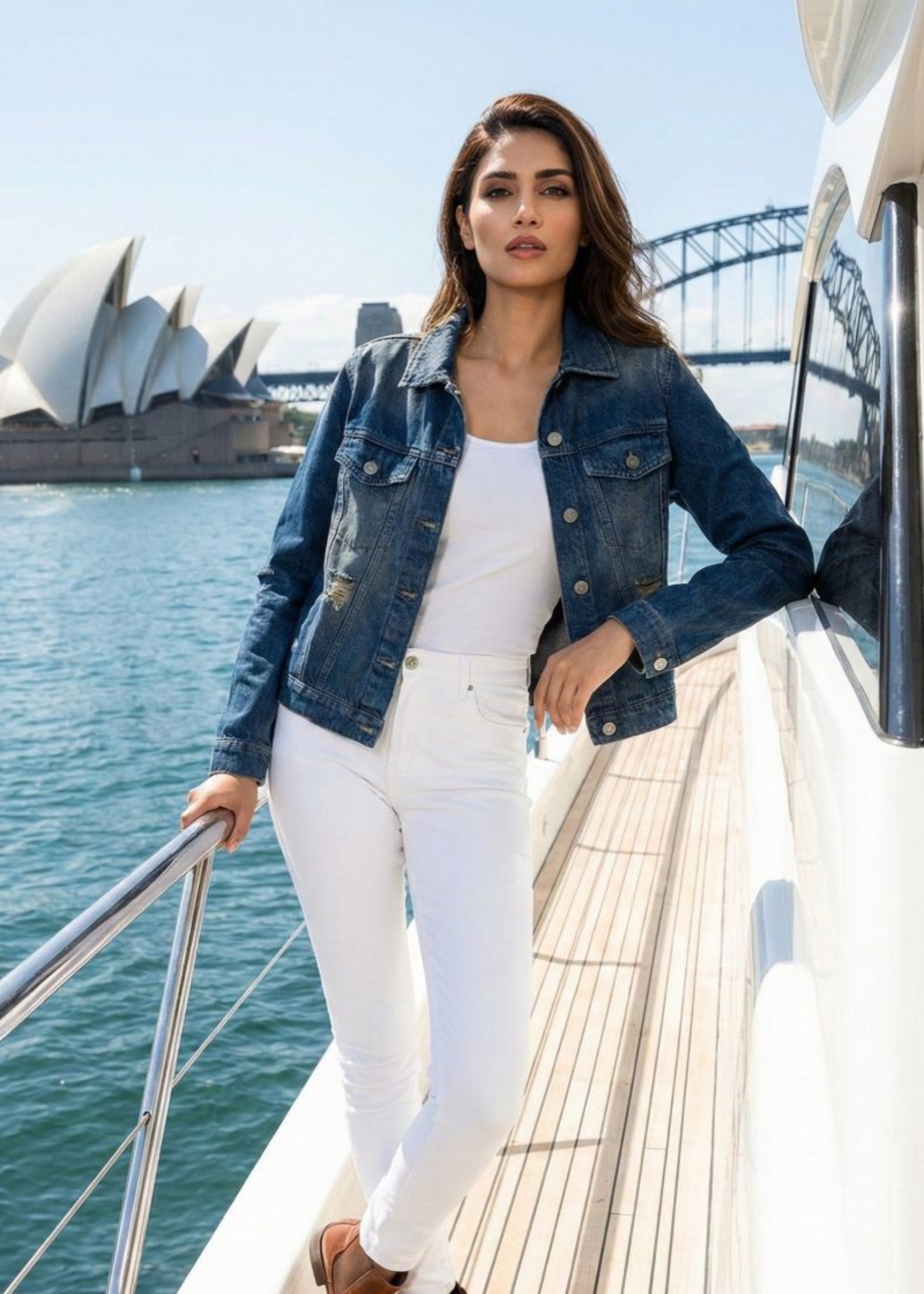 denim Jacket in Blue