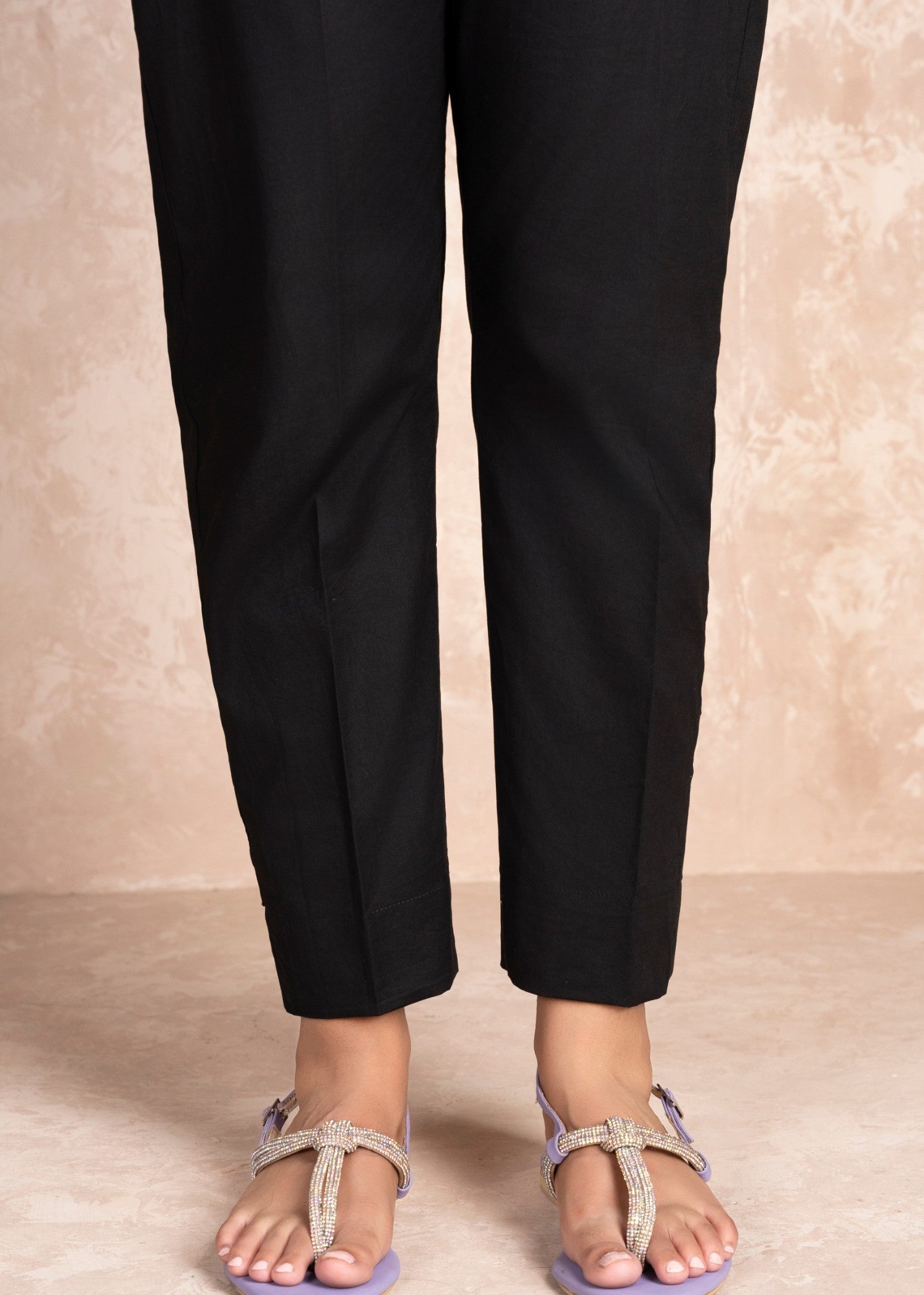 cambric Trousers in Black