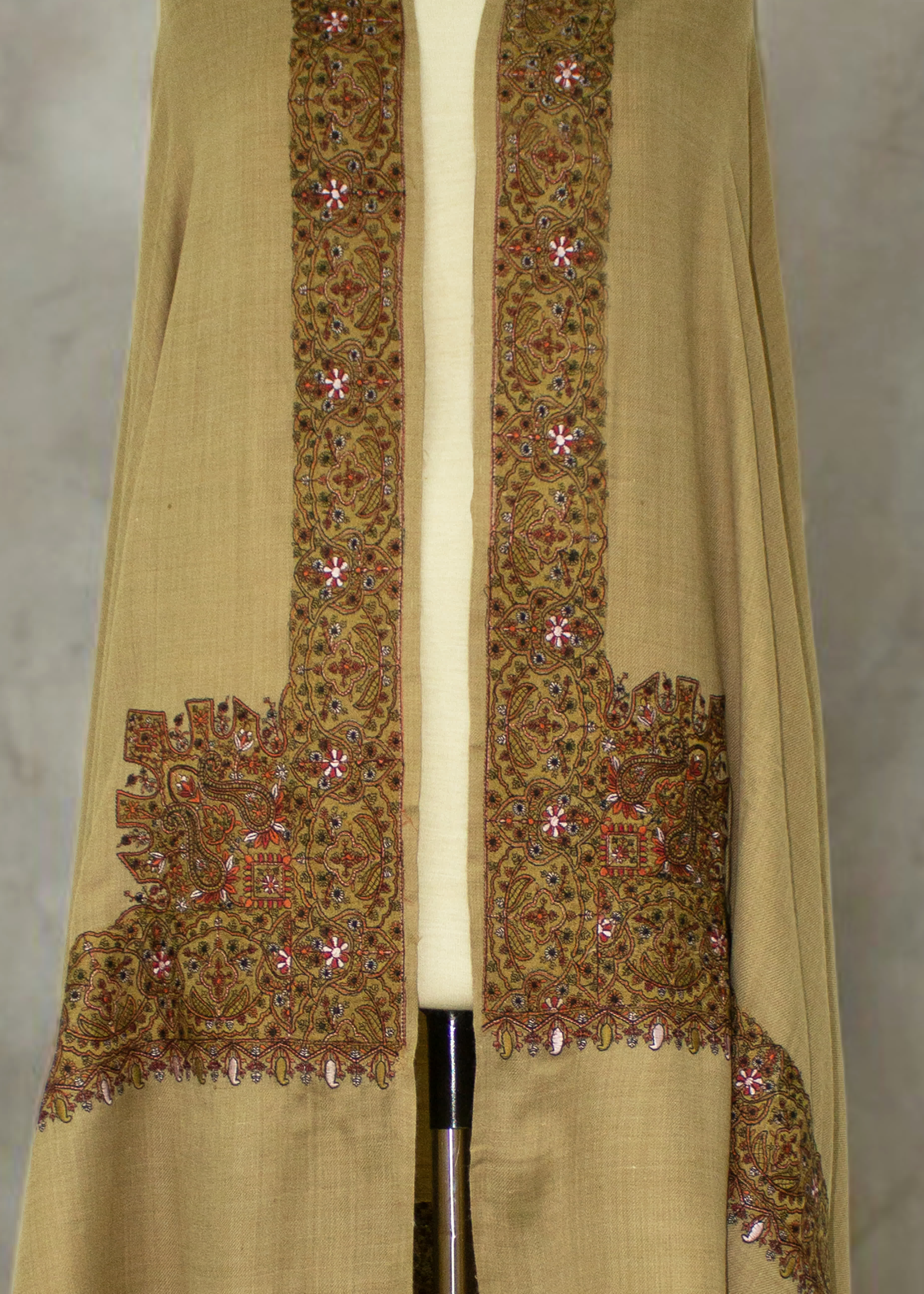 Shawl in Khaki brown Color by - Trendy Women Shawl VSY0242