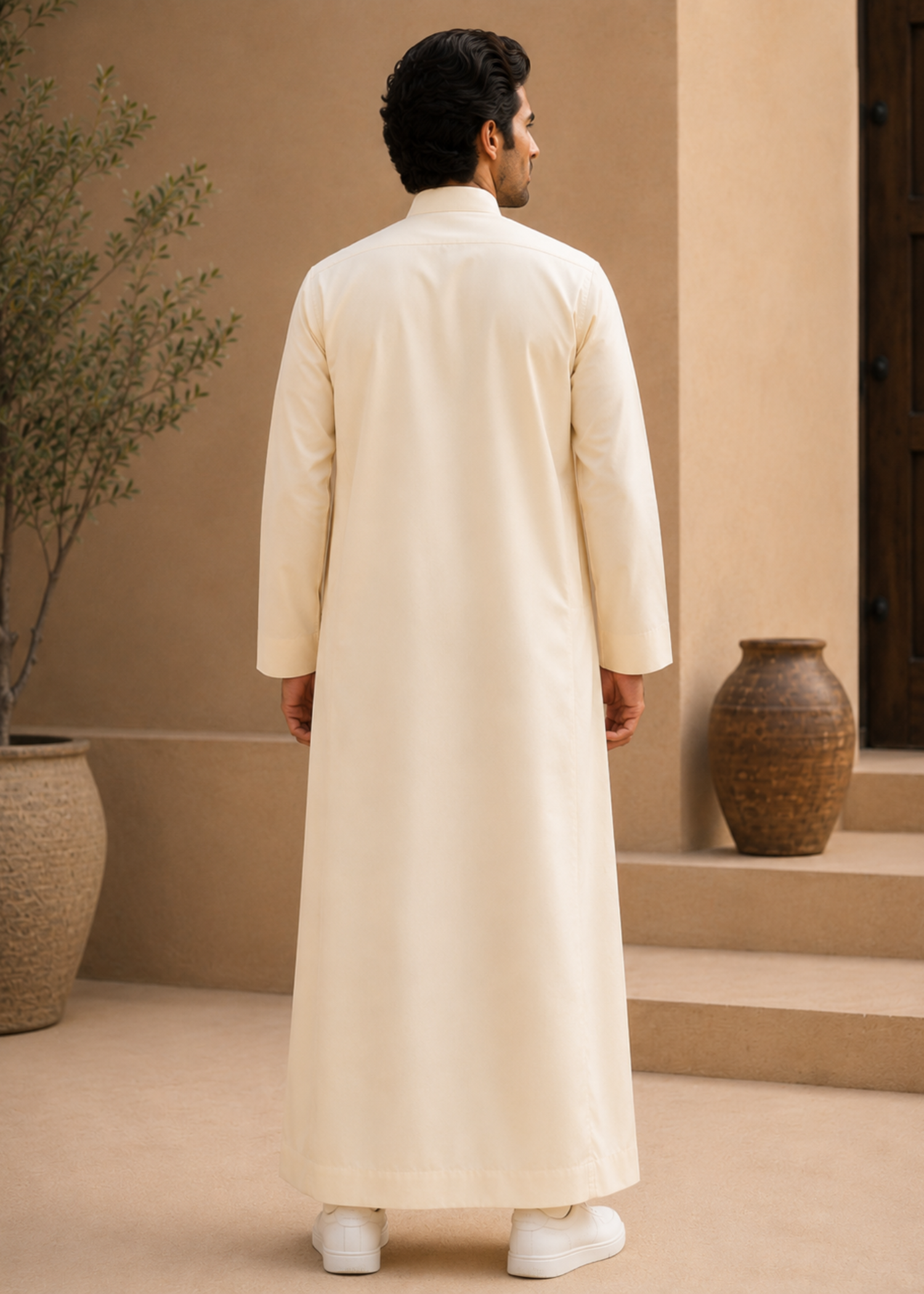 wash & wear Kurta in Mari gold