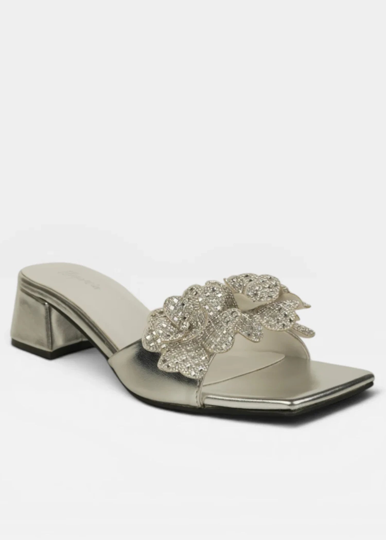 Heels in Silver by - High Quality Women Heels CVJ8082