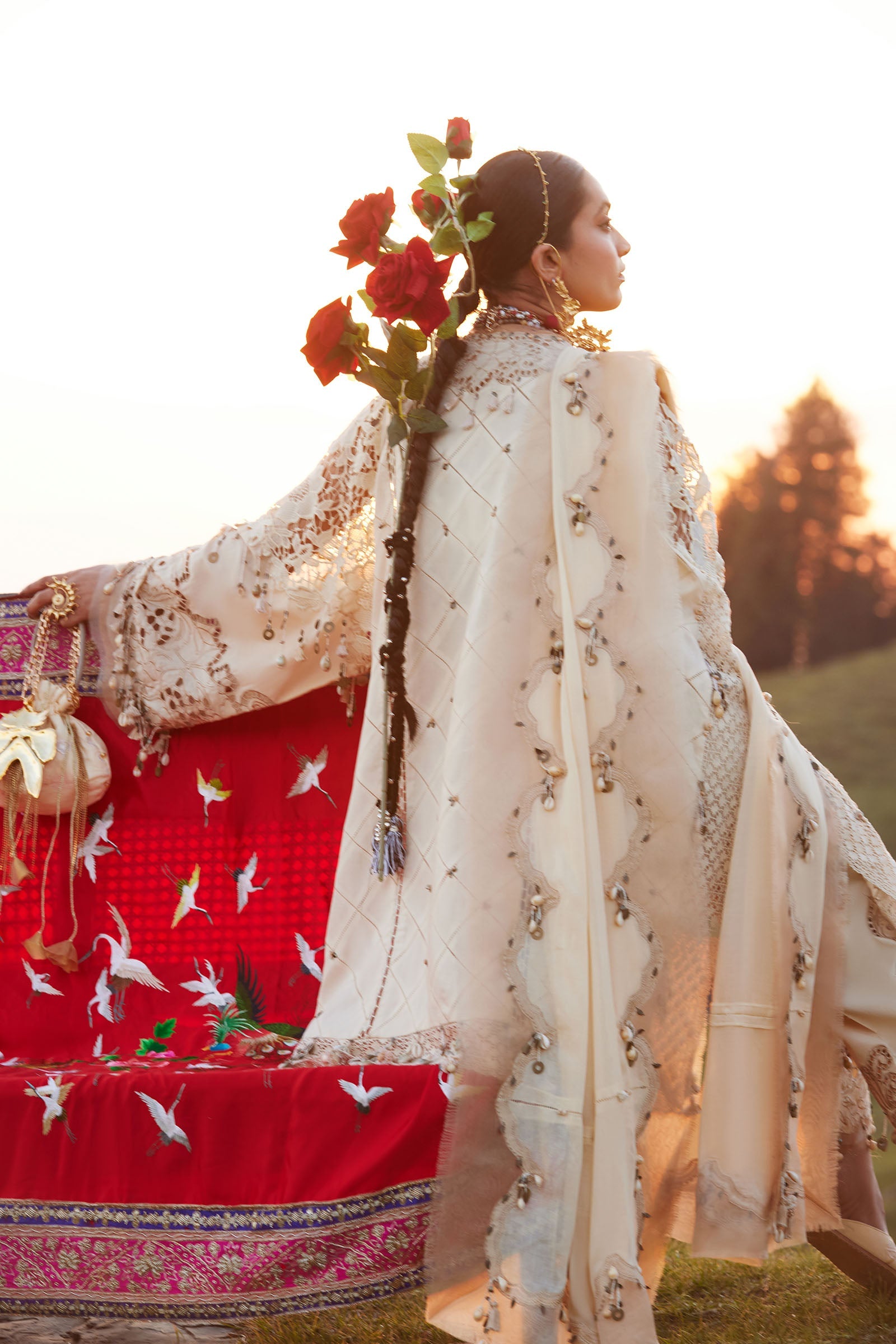 Kashmee Luxury Eid Lawn – BRUMINE (EL26-02 B)