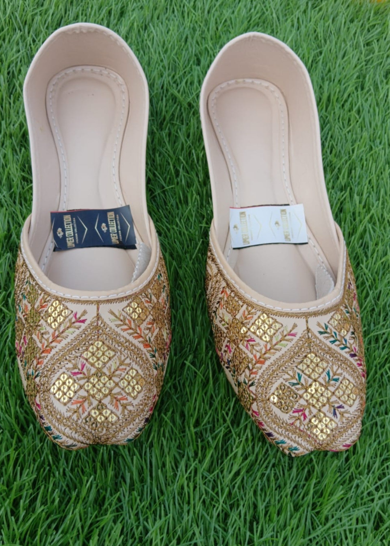 Khussa in Multi by - High Quality Women Khussa XVG6624