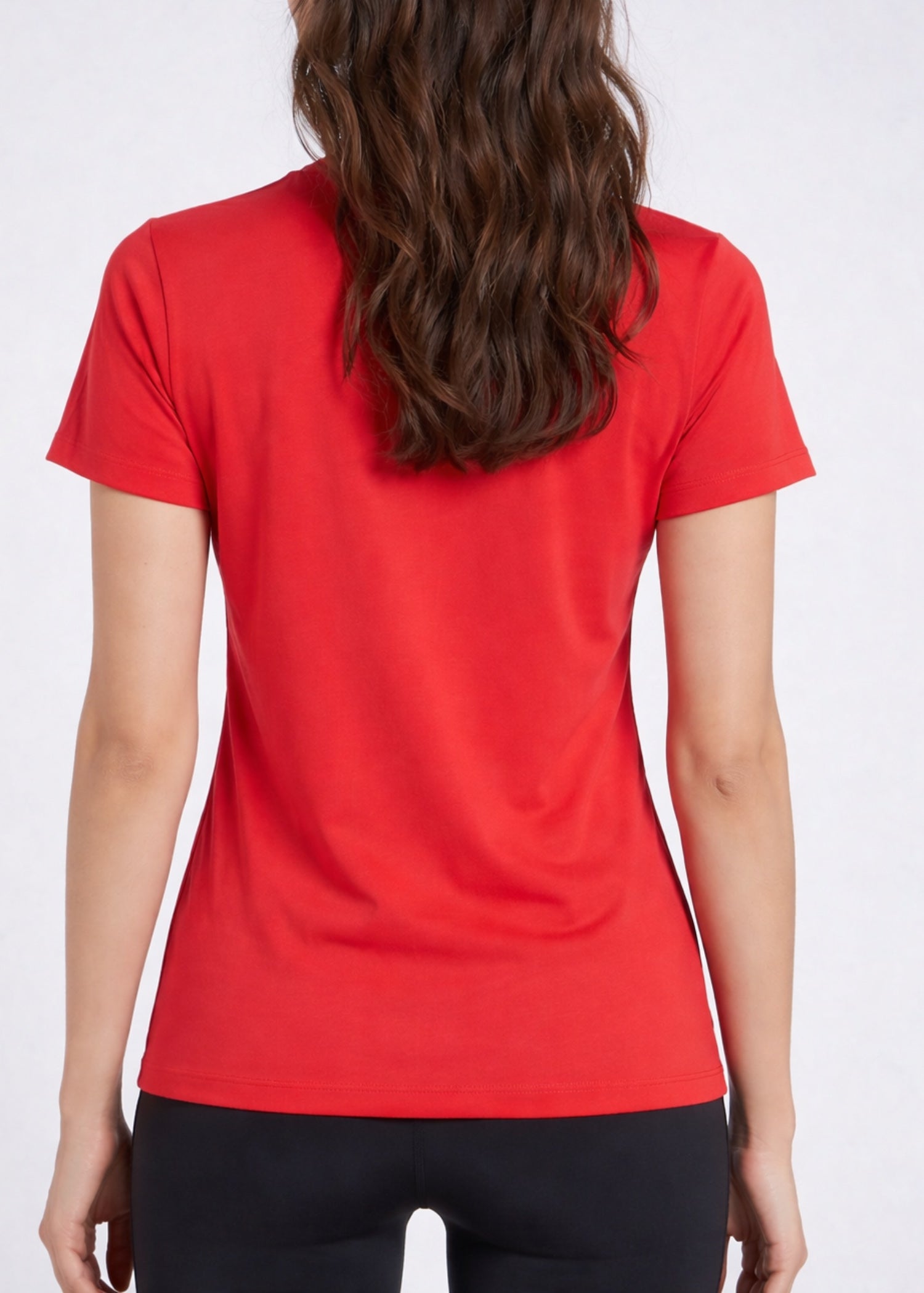 cotton T Shirt in Red