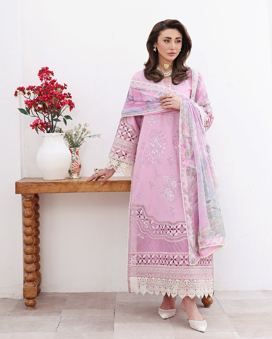 Floral Reveire Lawn – Pastel Dream