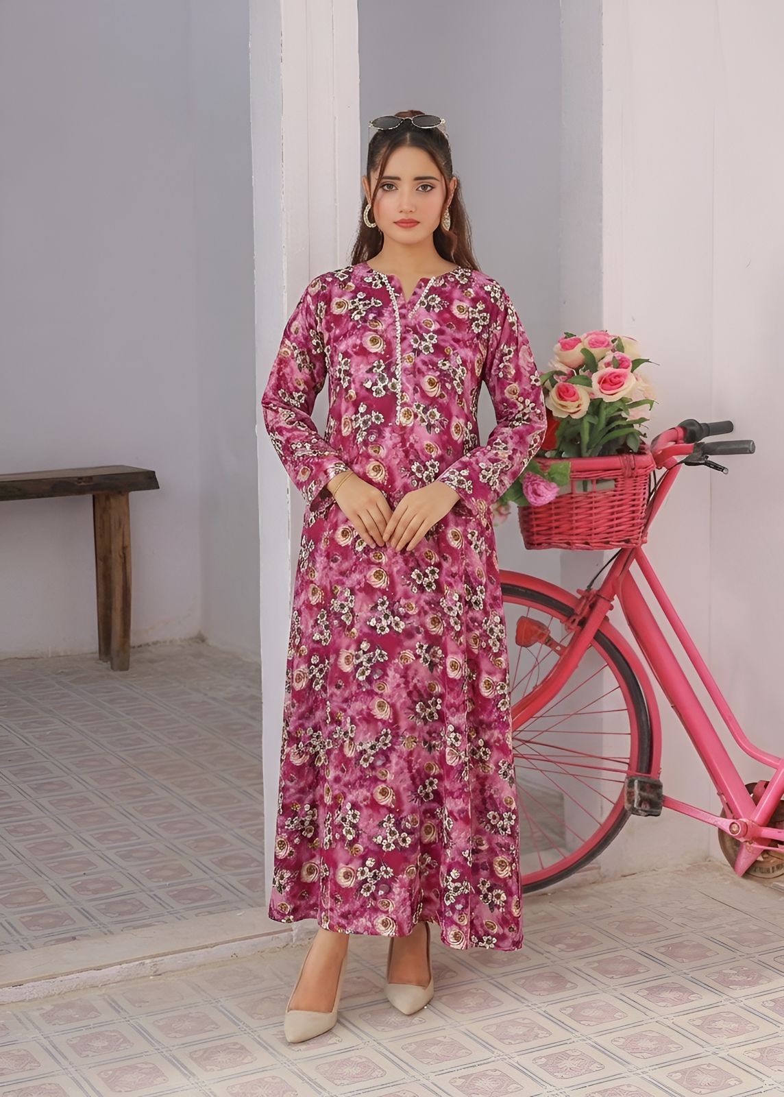 lawn Maxi in Mulberry
