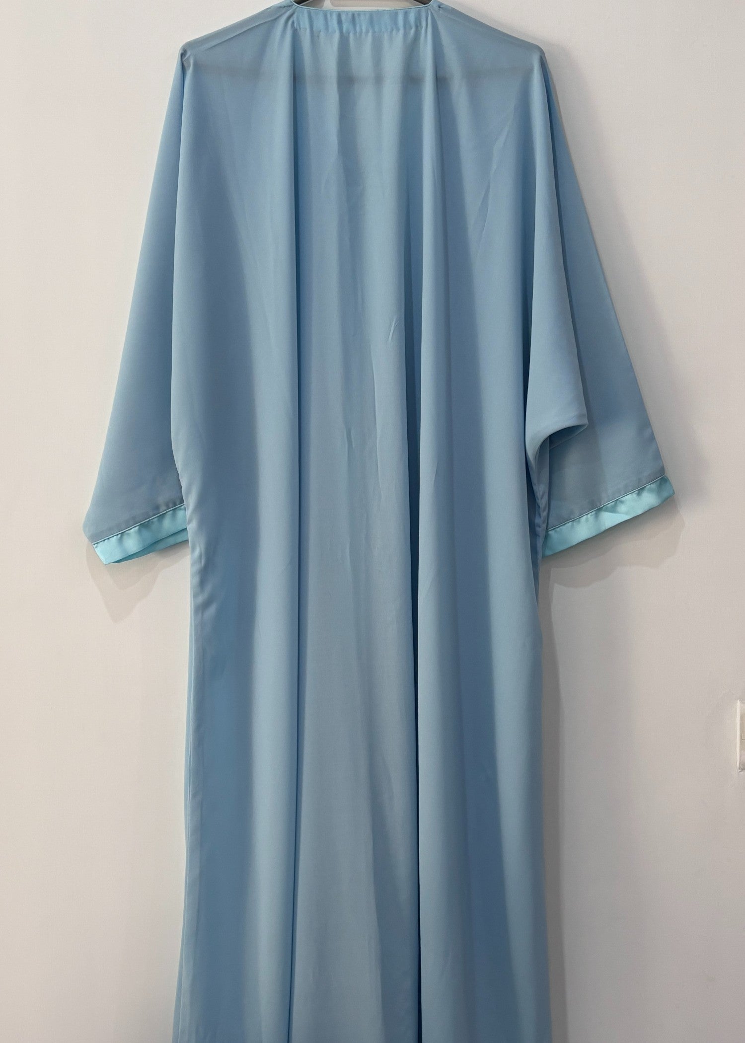 georgette Abaya in Sky blue