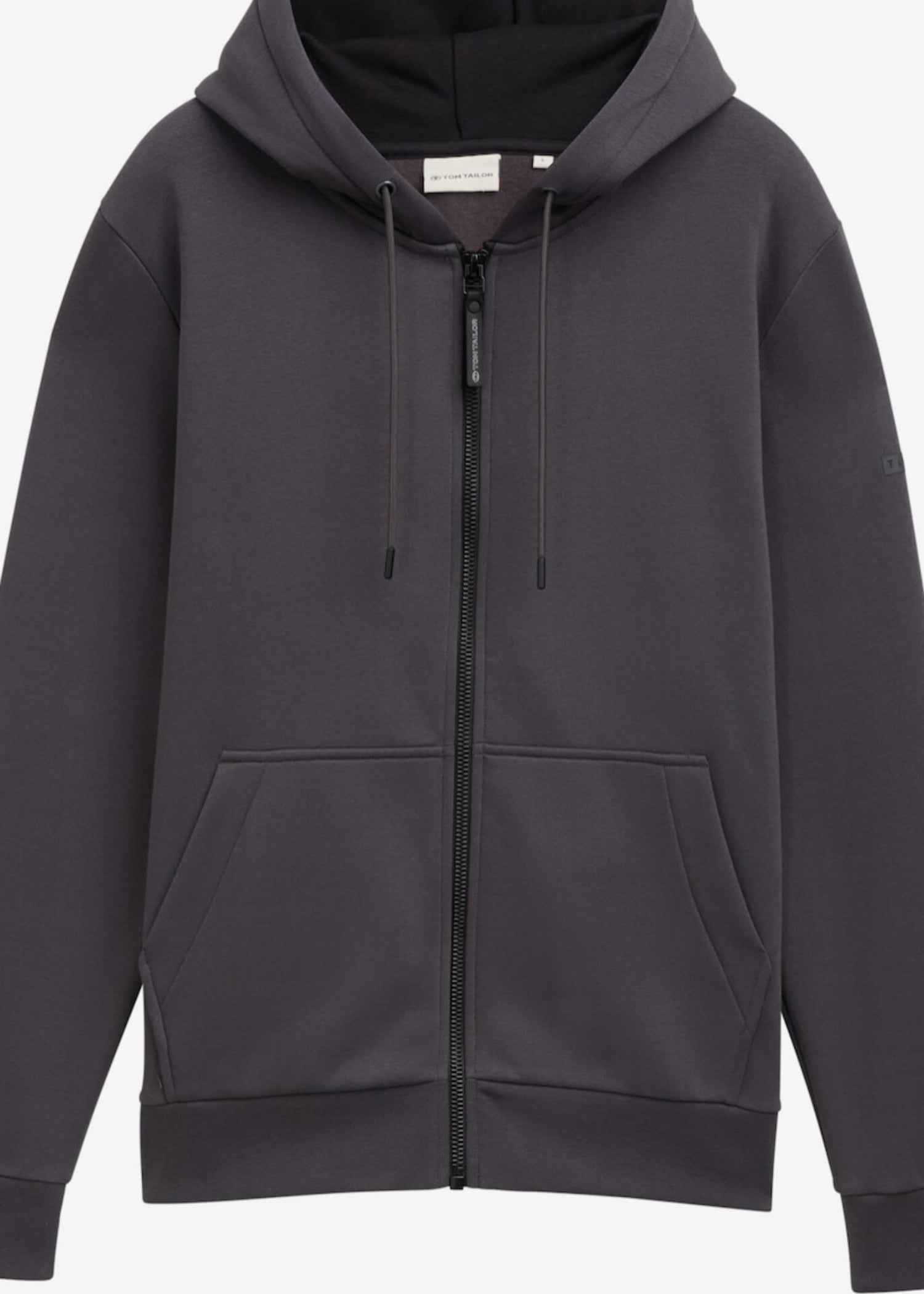 fleece Hoodie in Dim grey