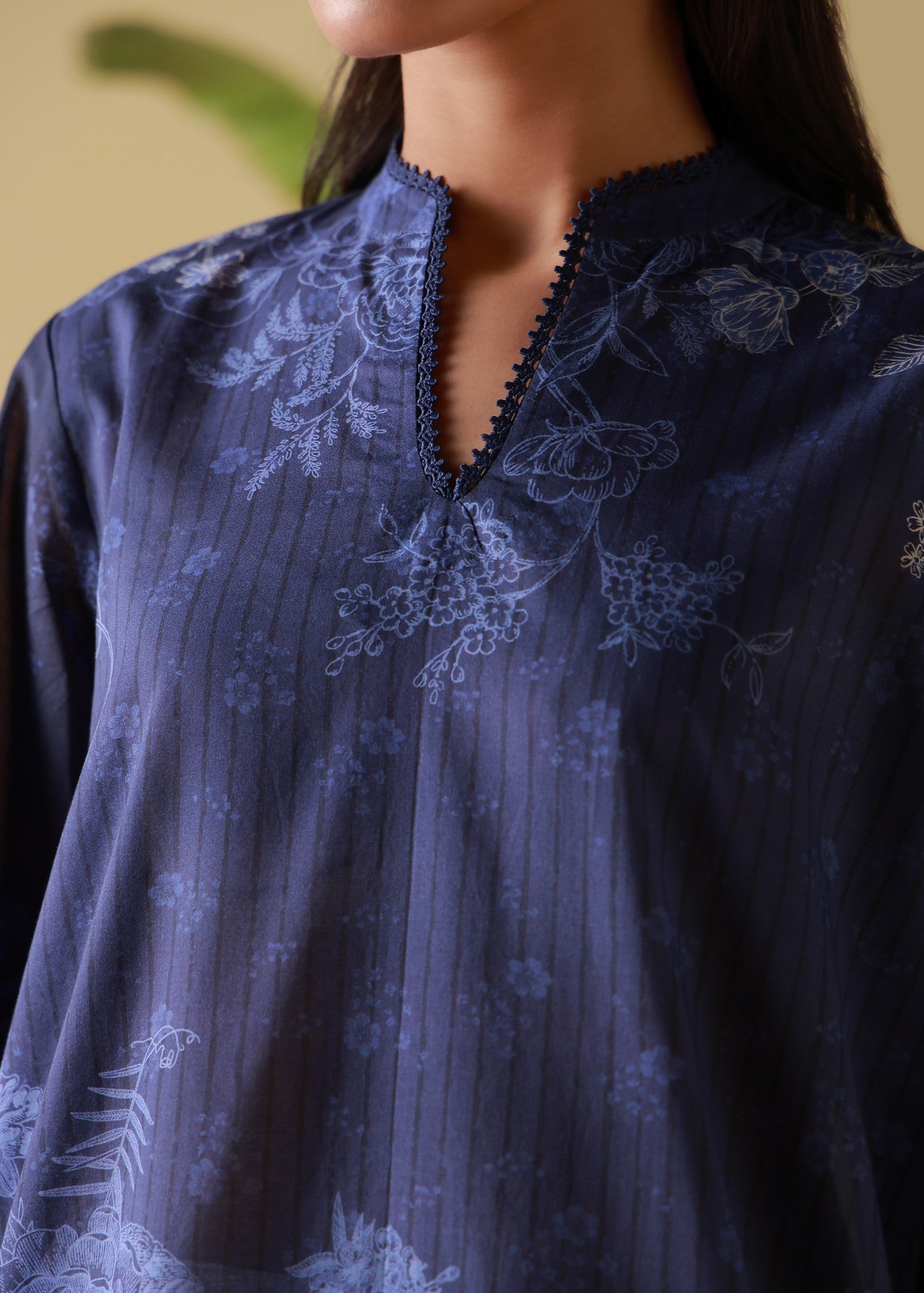 cambric Unstitched in Blue