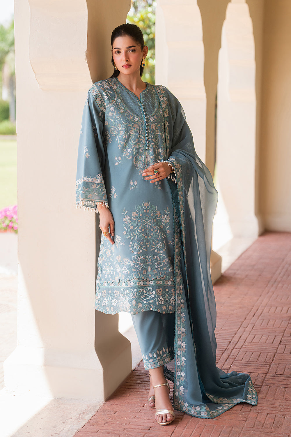 Luxury Lawn – FREESIA - MSU0633