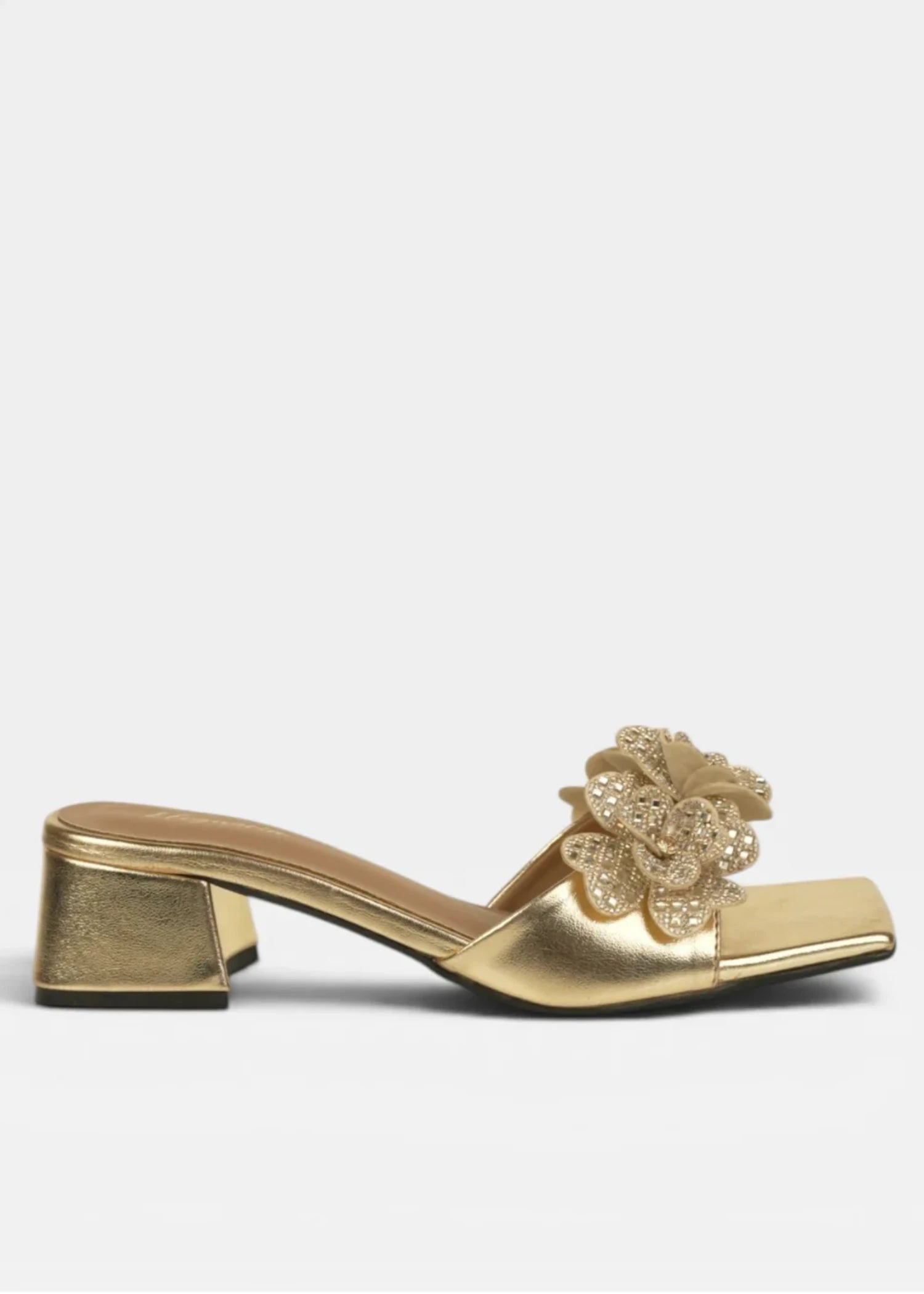 Heels in Gold by - High Quality Women Heels LJU2728
