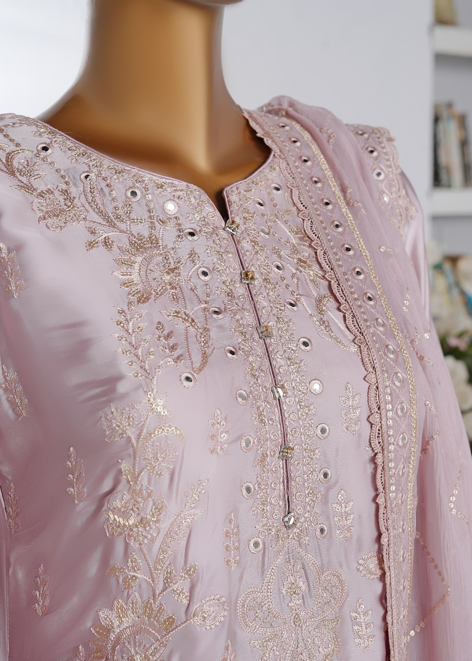 charmuse/shamooz Kurta Set in Pastel pink