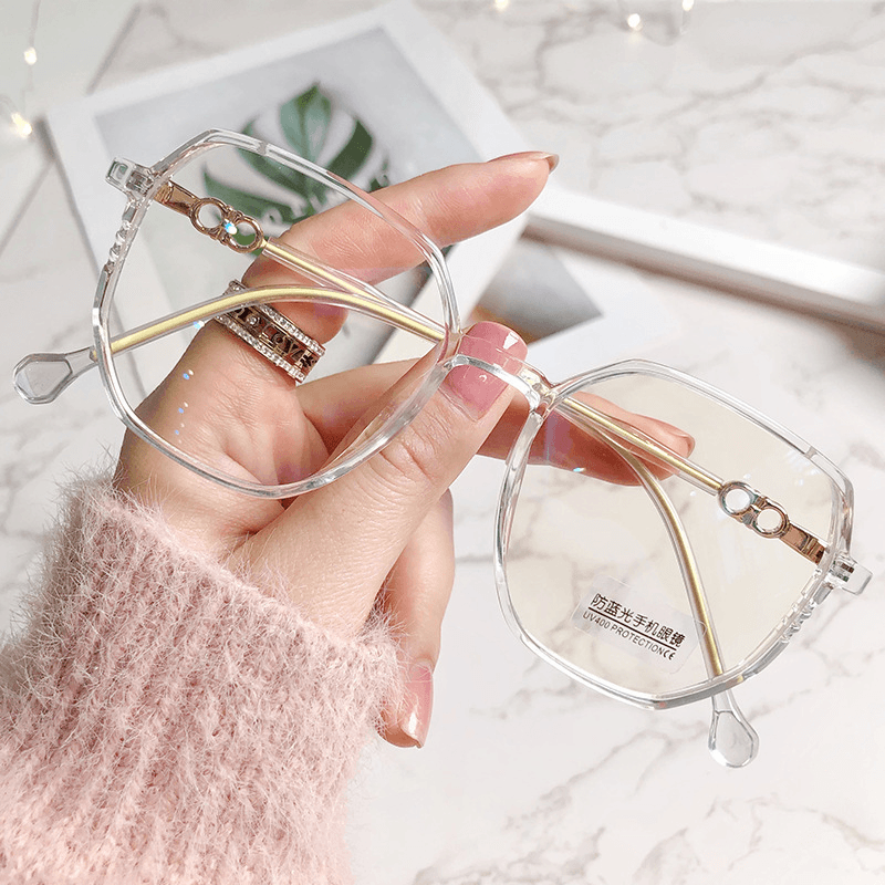 Korean Fashion Style Plain Net Red Glasses Frame