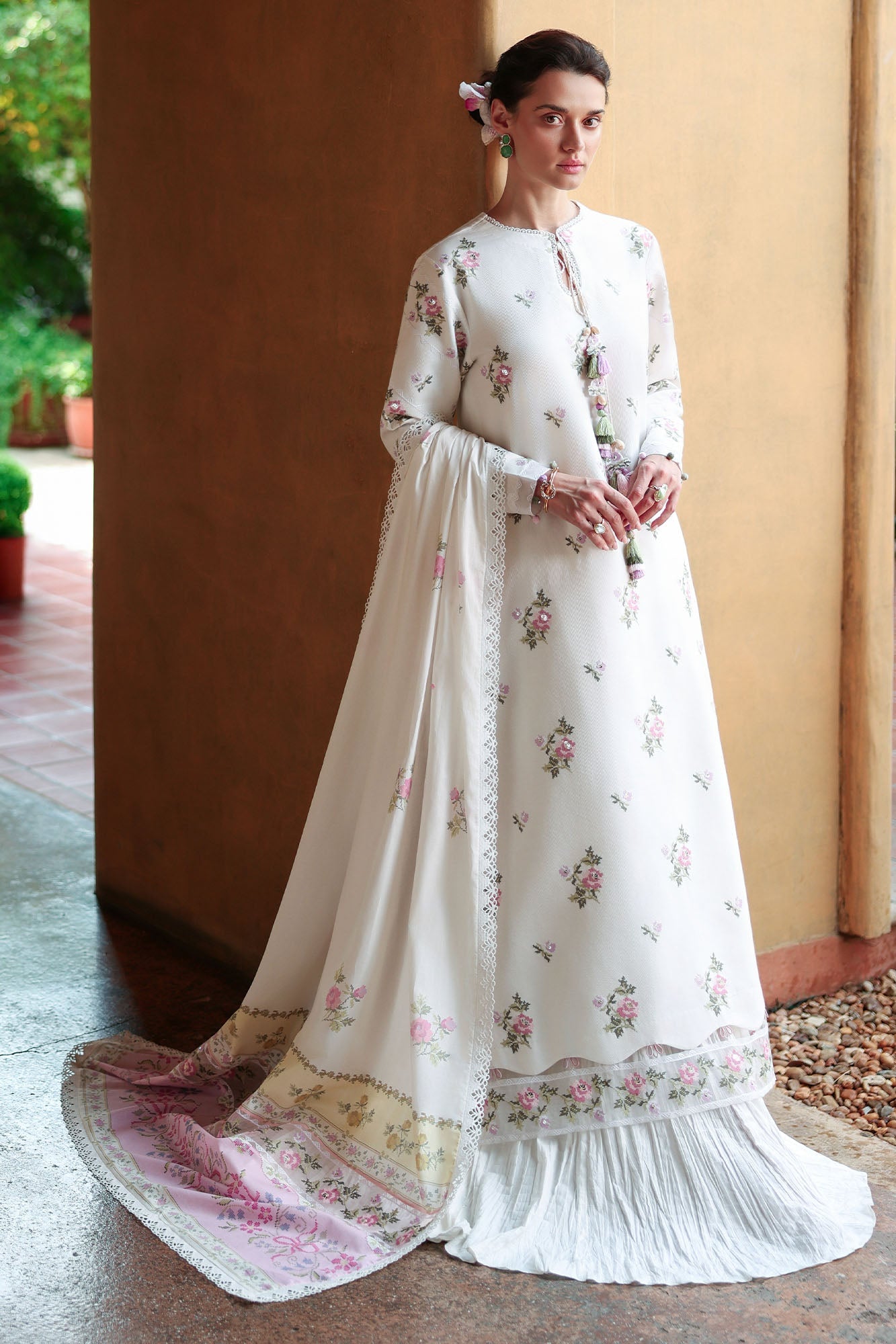 Eid Lawn Edit – Garden Ivory