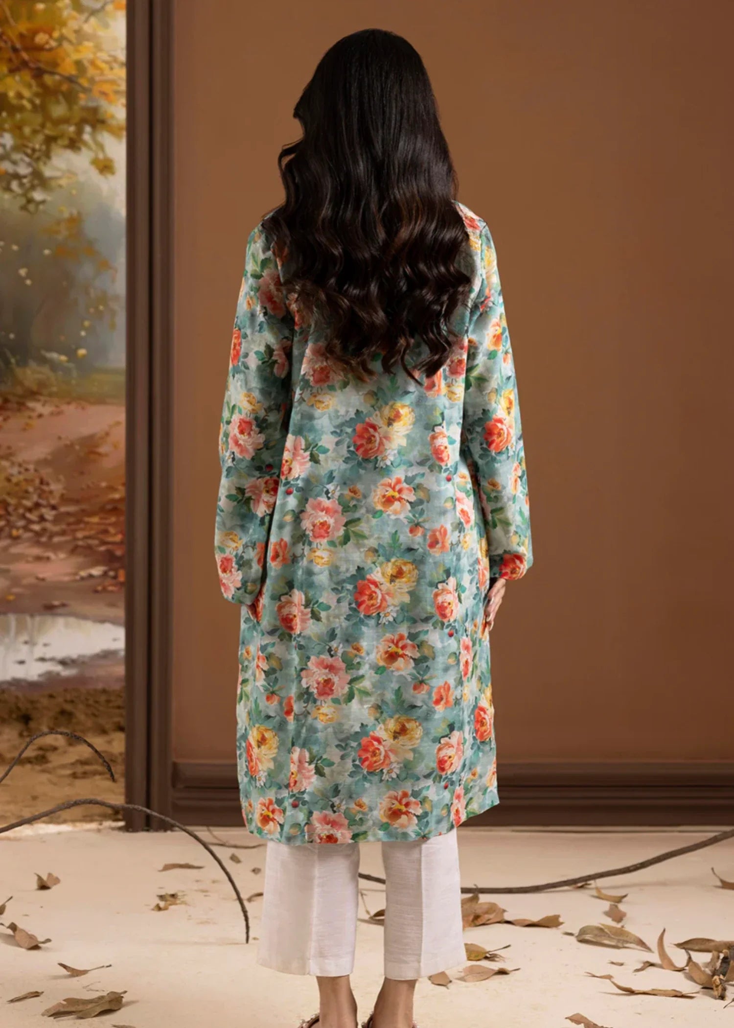 khaddar Kurti in Multi